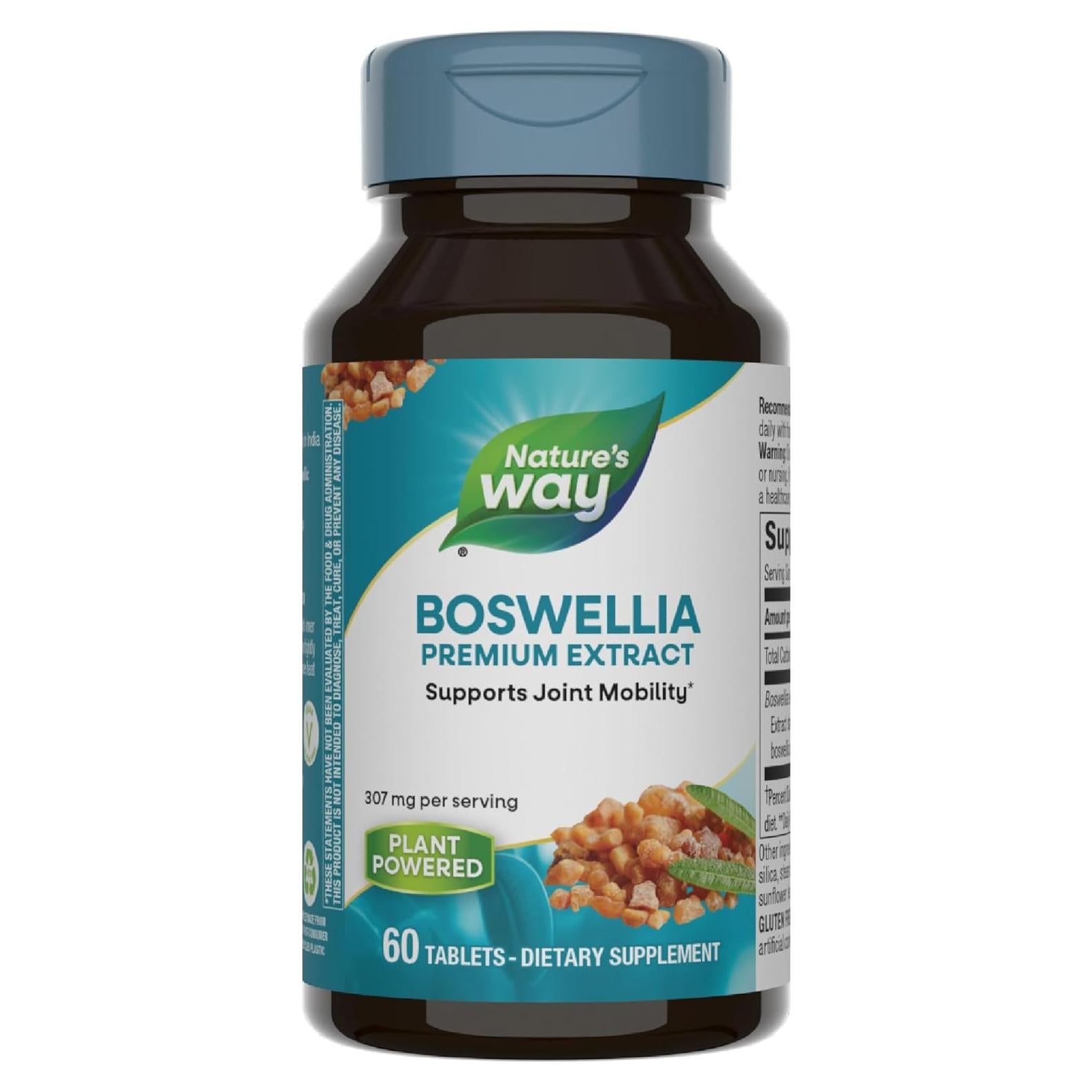 Extracto de Boswellia Nature's Way 307 mg - 60 Tabletas Veganas