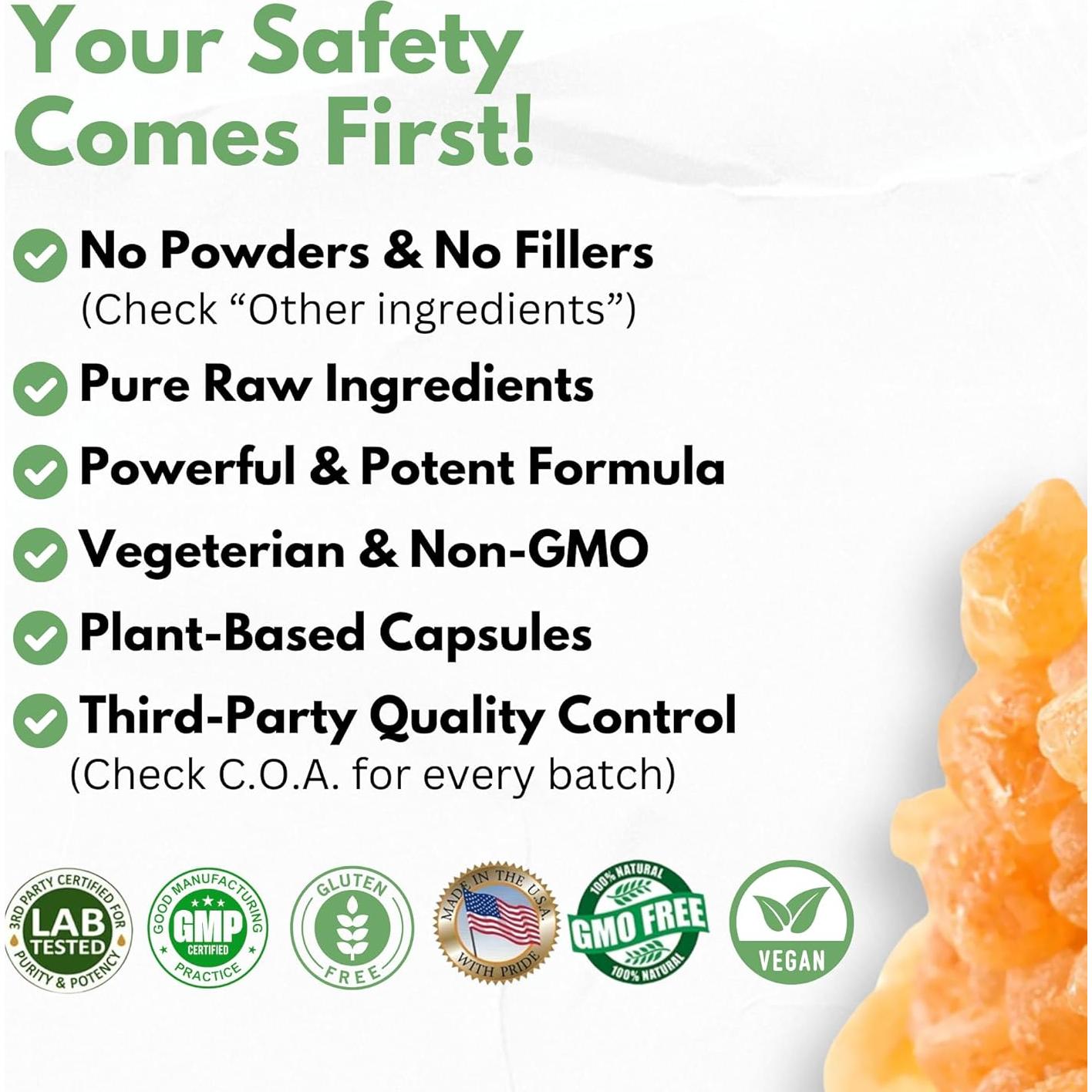 Cápsulas de Boswellia Serrata 700mg Hcl - 180 Veganas