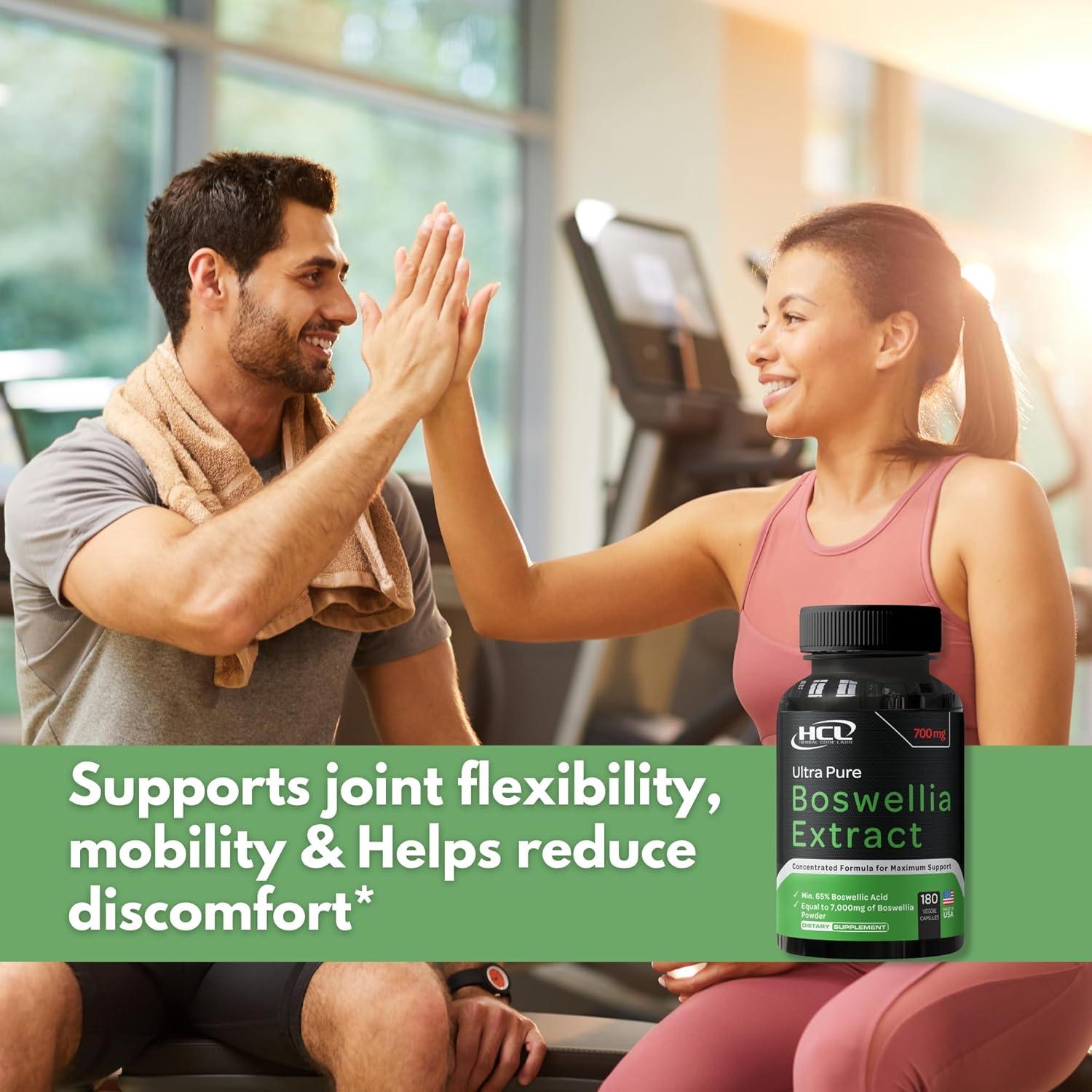 Cápsulas de Boswellia Serrata 700mg Hcl - 180 Veganas