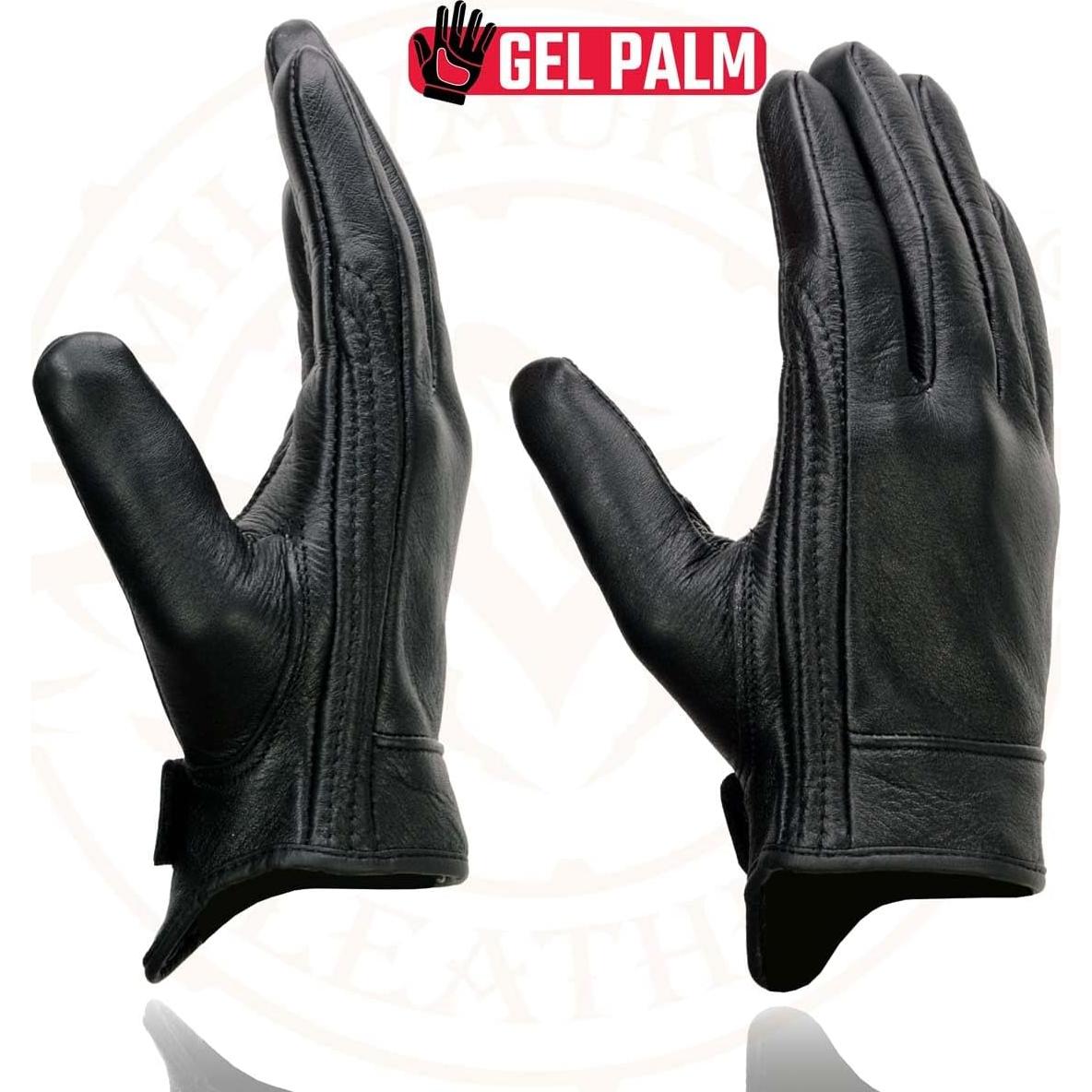 Guantes de Moto Milwaukee Leather MG7510 con Palma de Gel