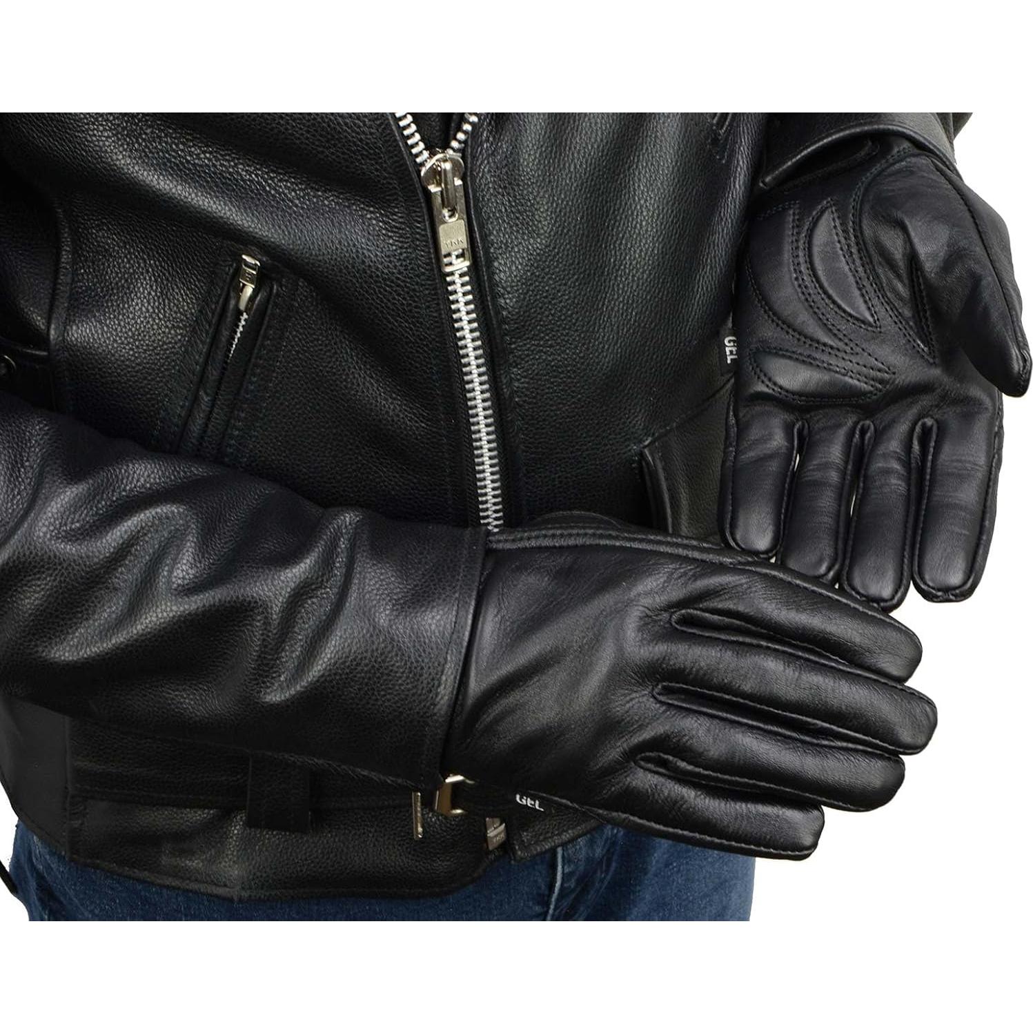 Guantes de Moto Milwaukee Leather MG7510 con Palma de Gel