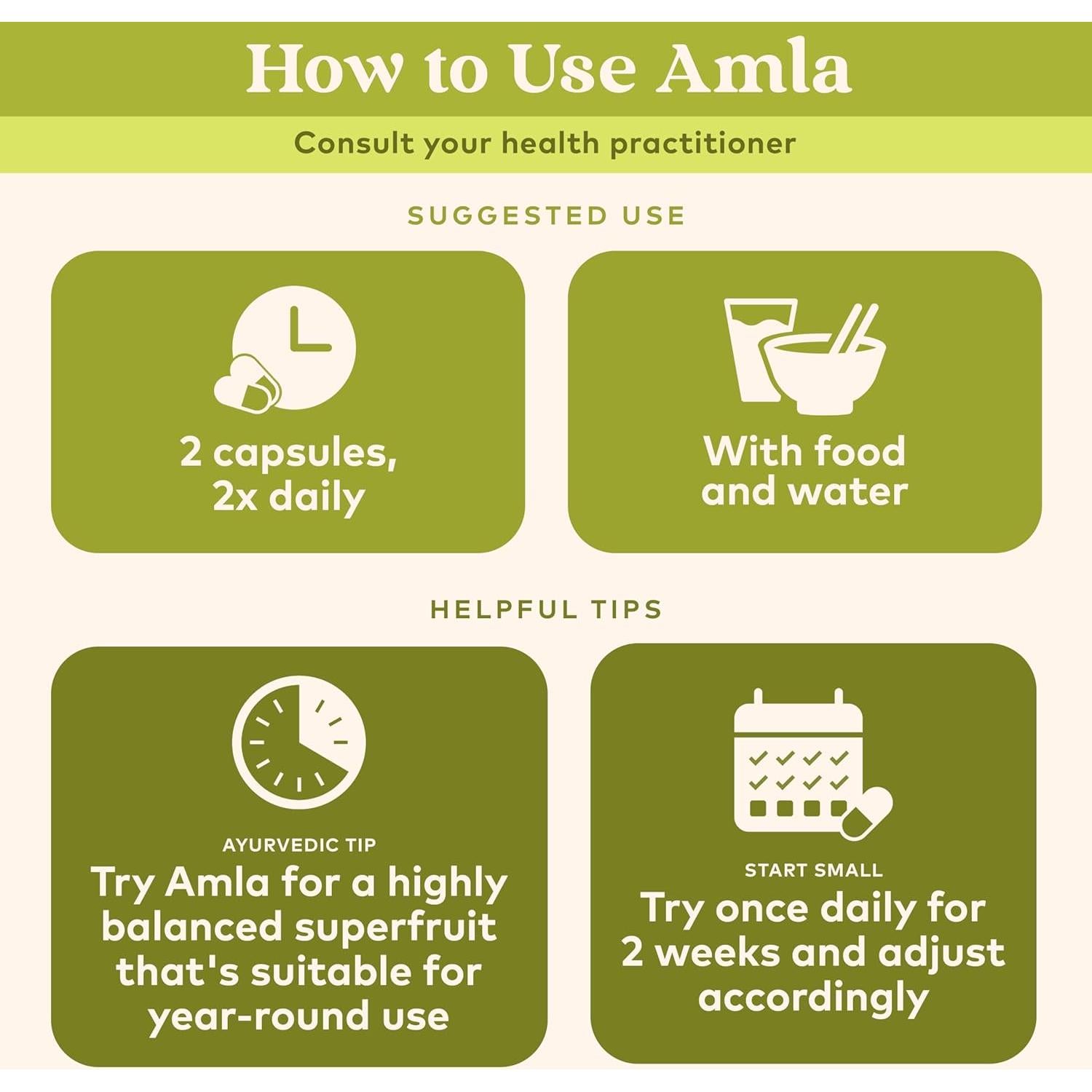 Cápsulas Amla Orgánicas India Orgánica - 60 Cápsulas Veganas