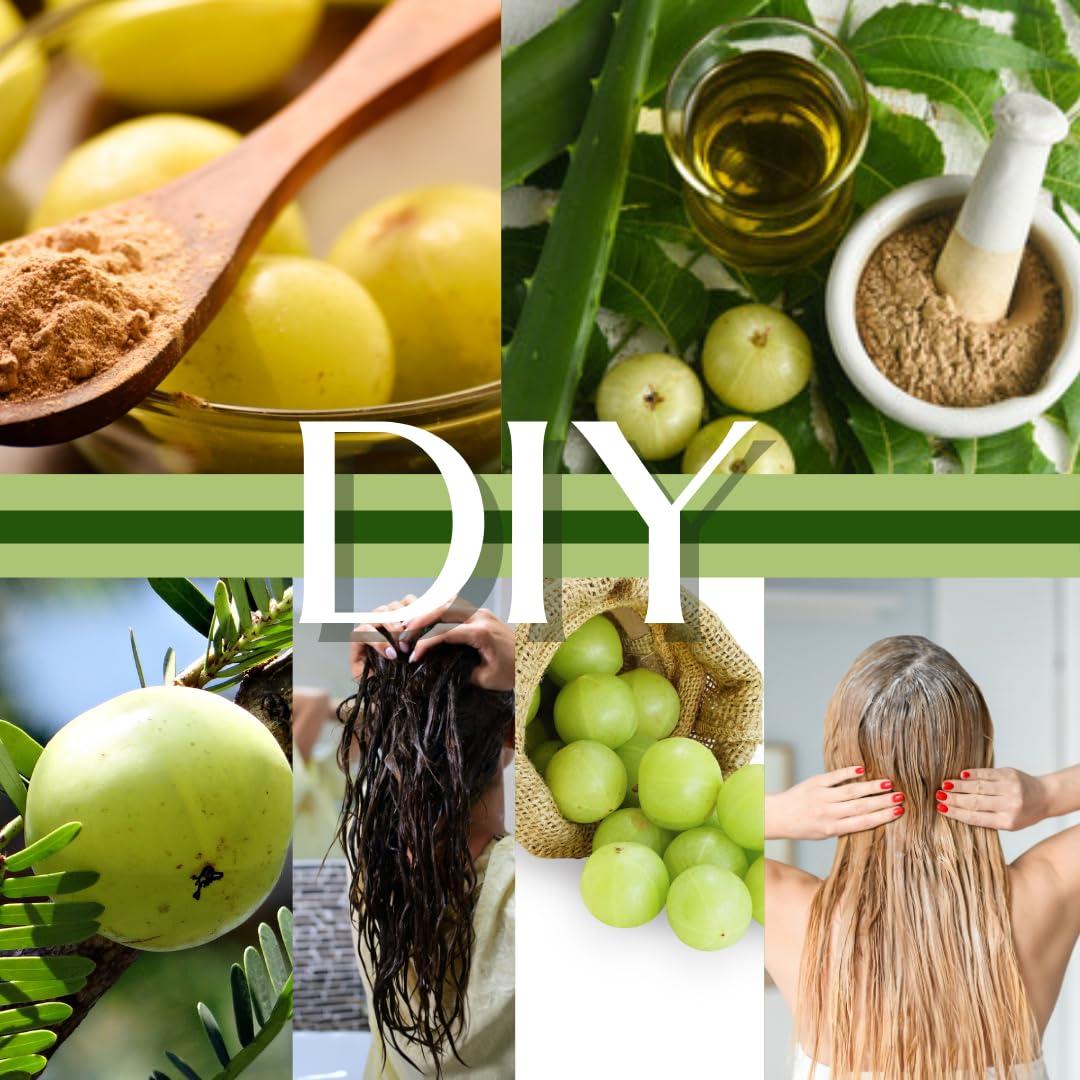 Polvo de Amla 100% Natural mGanna 100g - Cuidado Piel y Cabello