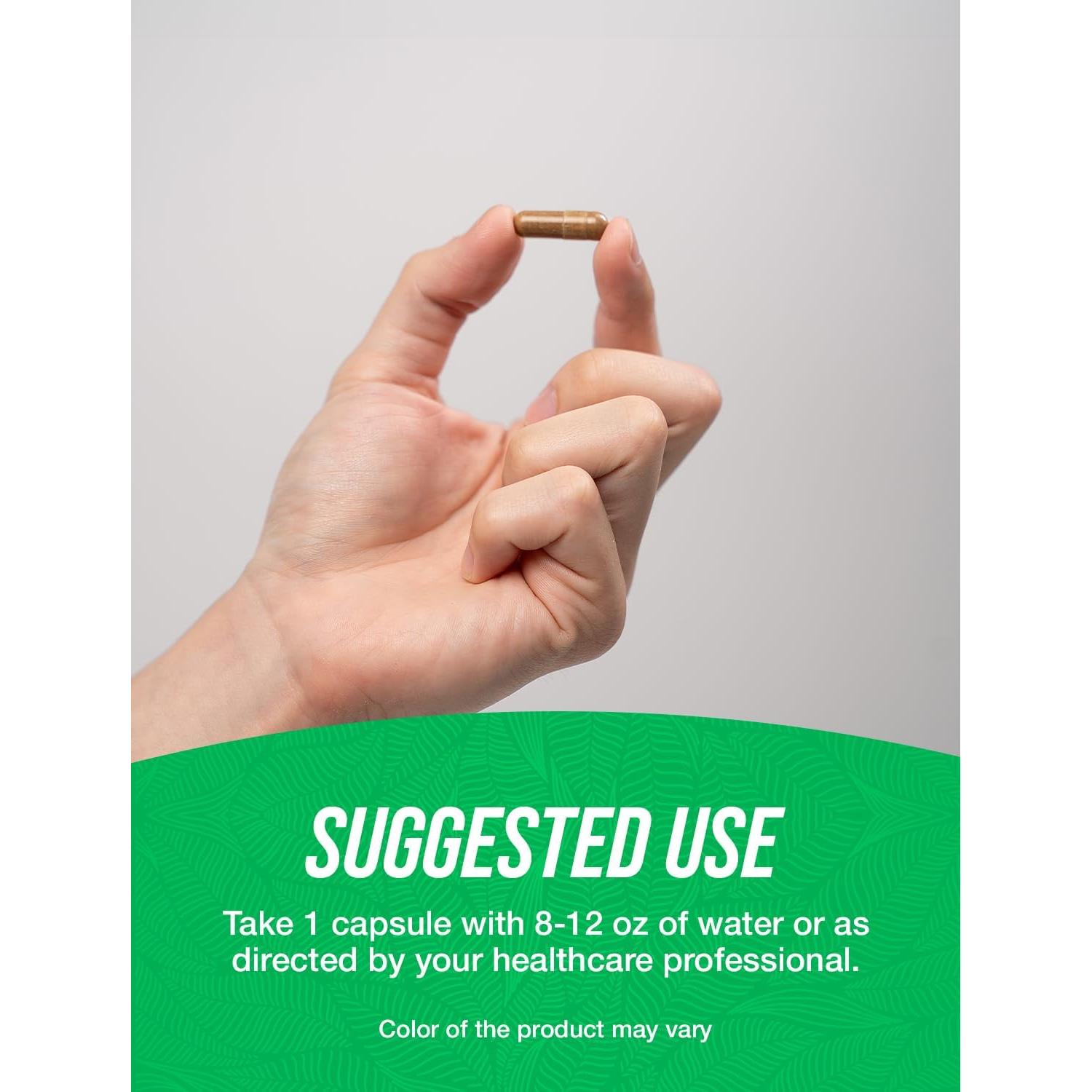 Cápsulas de Extracto de Amla BulkSupplements 1000mg 180 Unidades