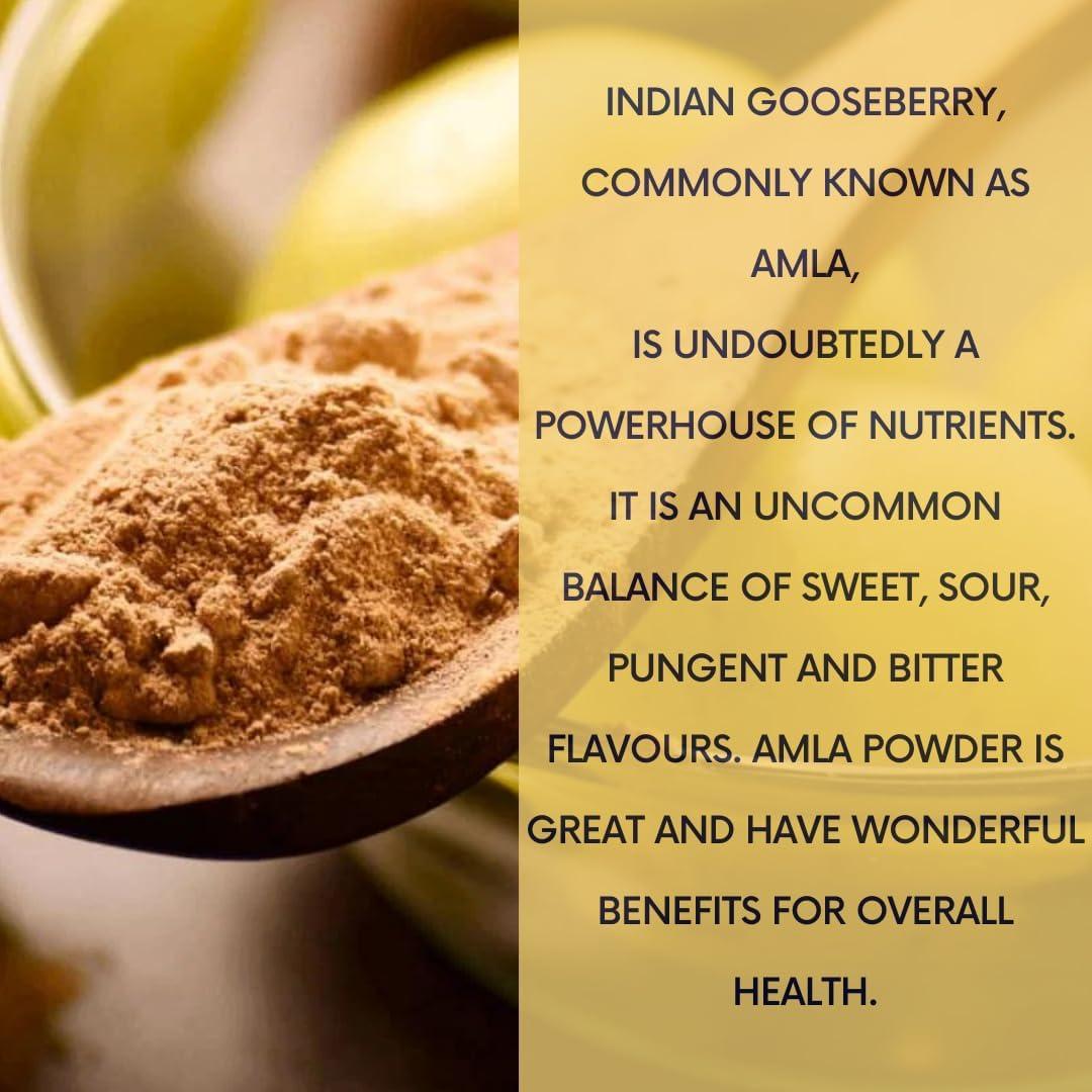 Polvo de Amla 100% Natural mGanna 227g - Cuidado Piel y Cabello