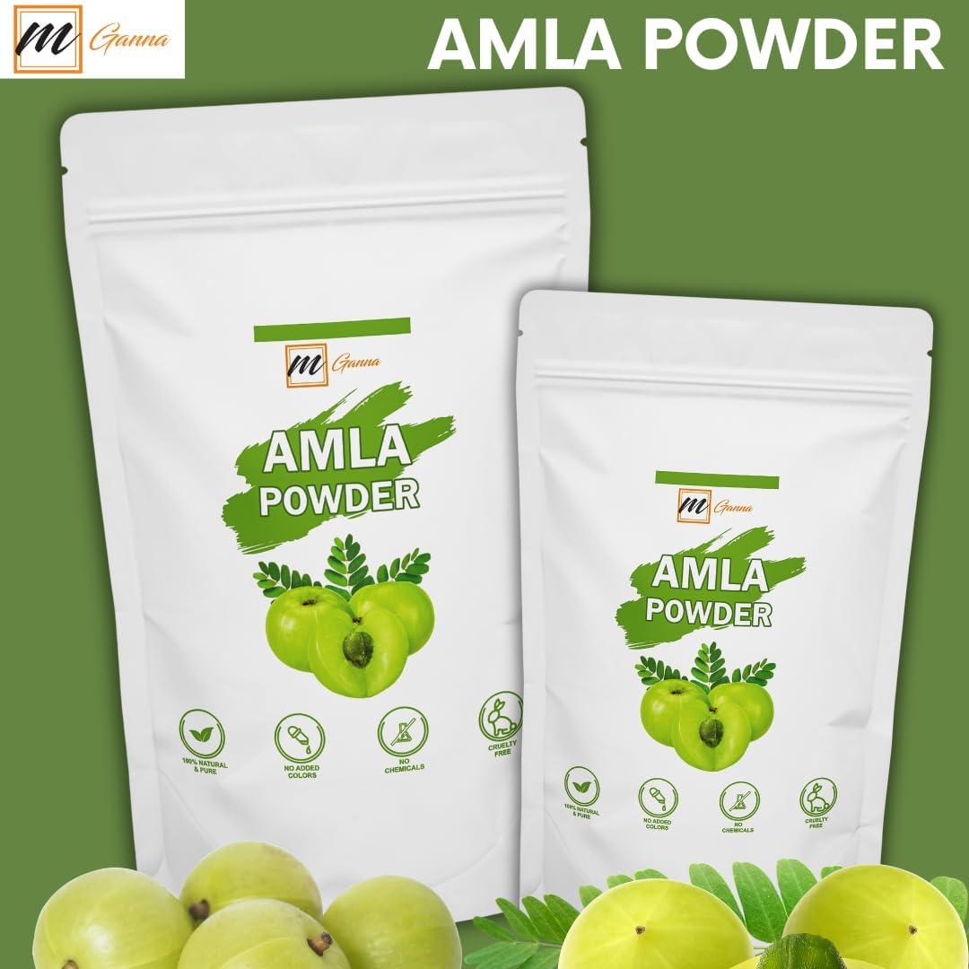 Polvo de Amla 100% Natural mGanna 227g - Cuidado Piel y Cabello