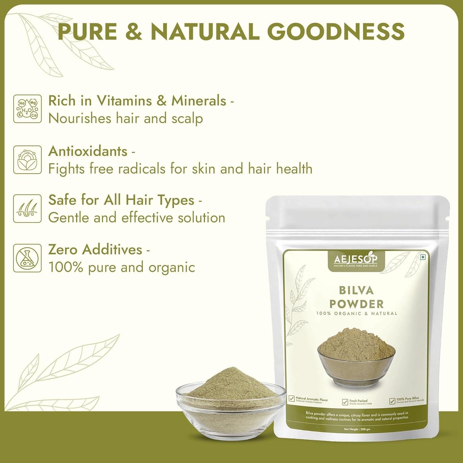 Polvo de Bilva Aegle marmelos 200g - Salud Digestiva