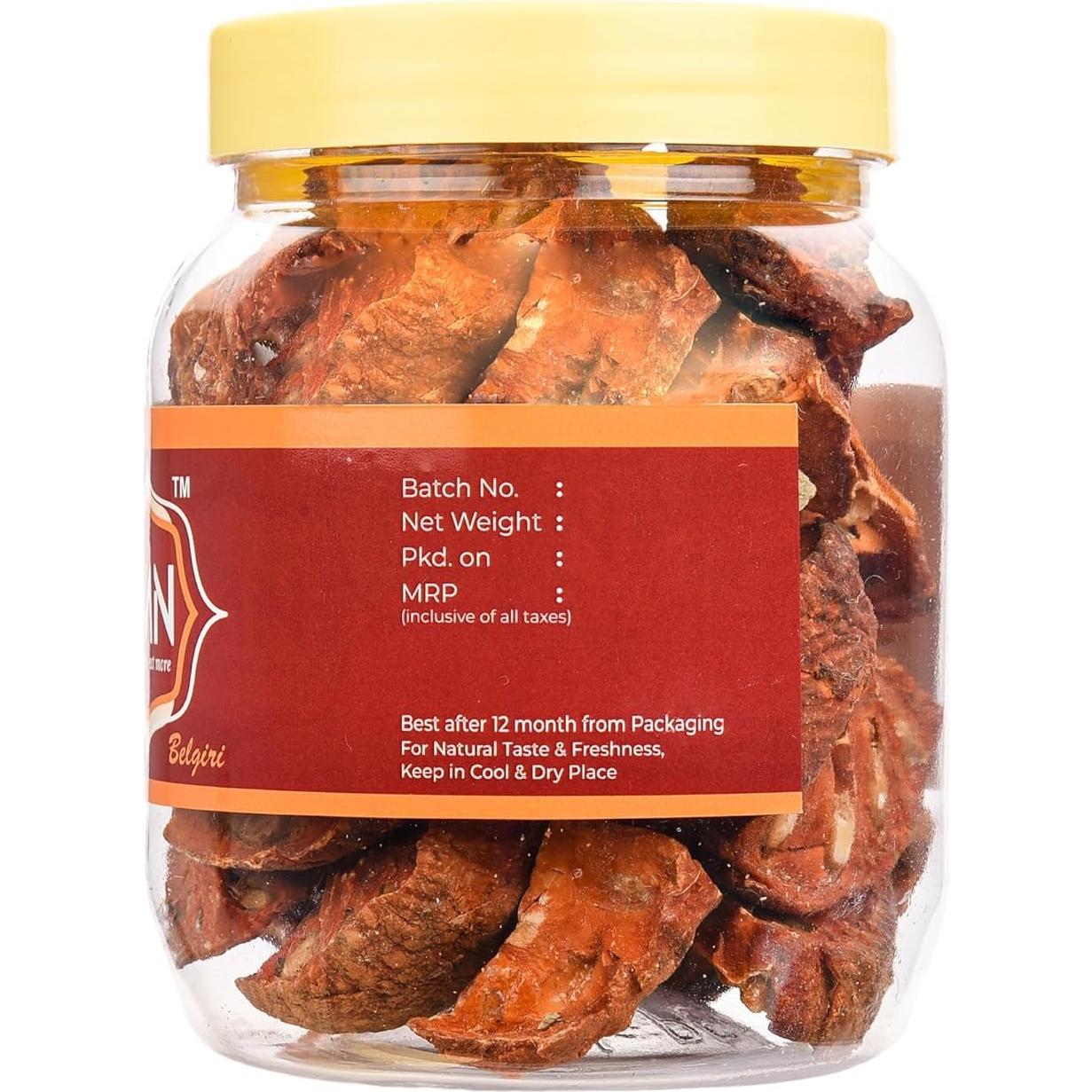 Fruta de Bael Seco JMN 200g - Aegle Marmelos Natural