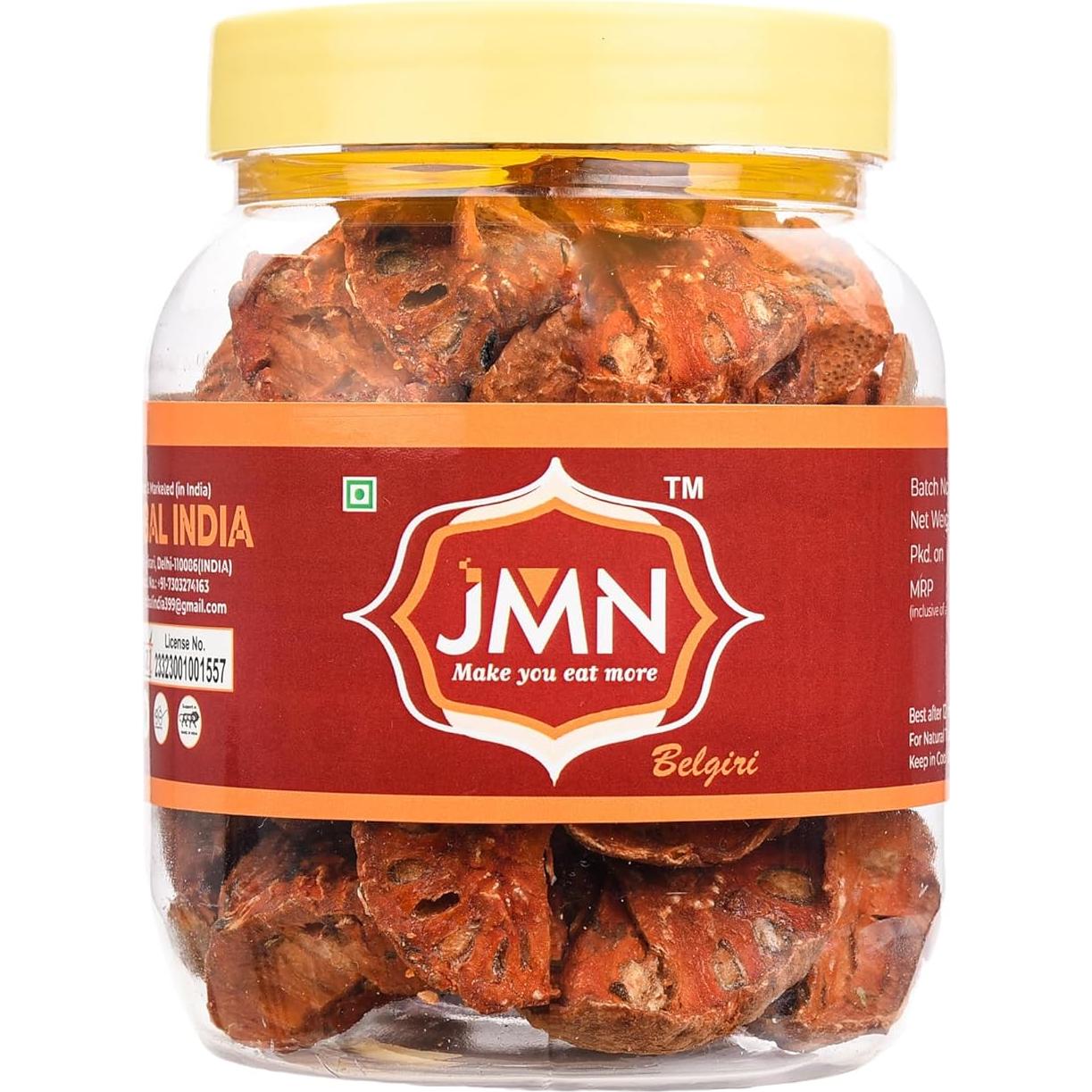 Fruta de Bael Seco JMN 200g - Aegle Marmelos Natural