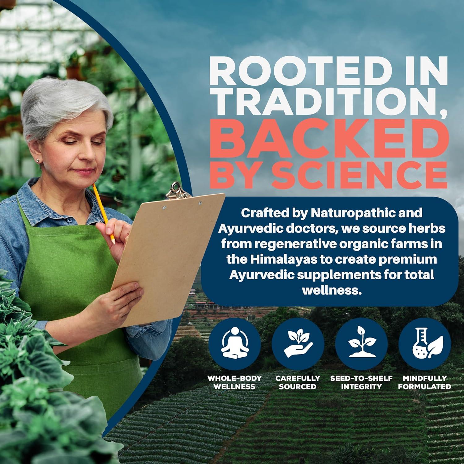 Suplemento Digestivo Ayush Herbs Neem Plus - 90 Cápsulas Vegetarianas