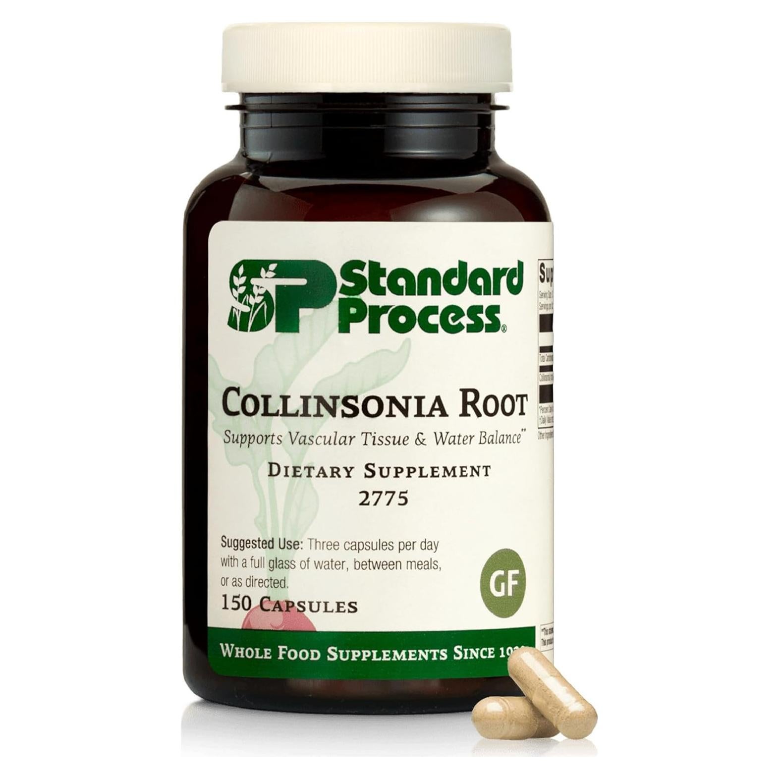 Suplemento Digestivo Collinsonia Root Standard Process 150 Cápsulas