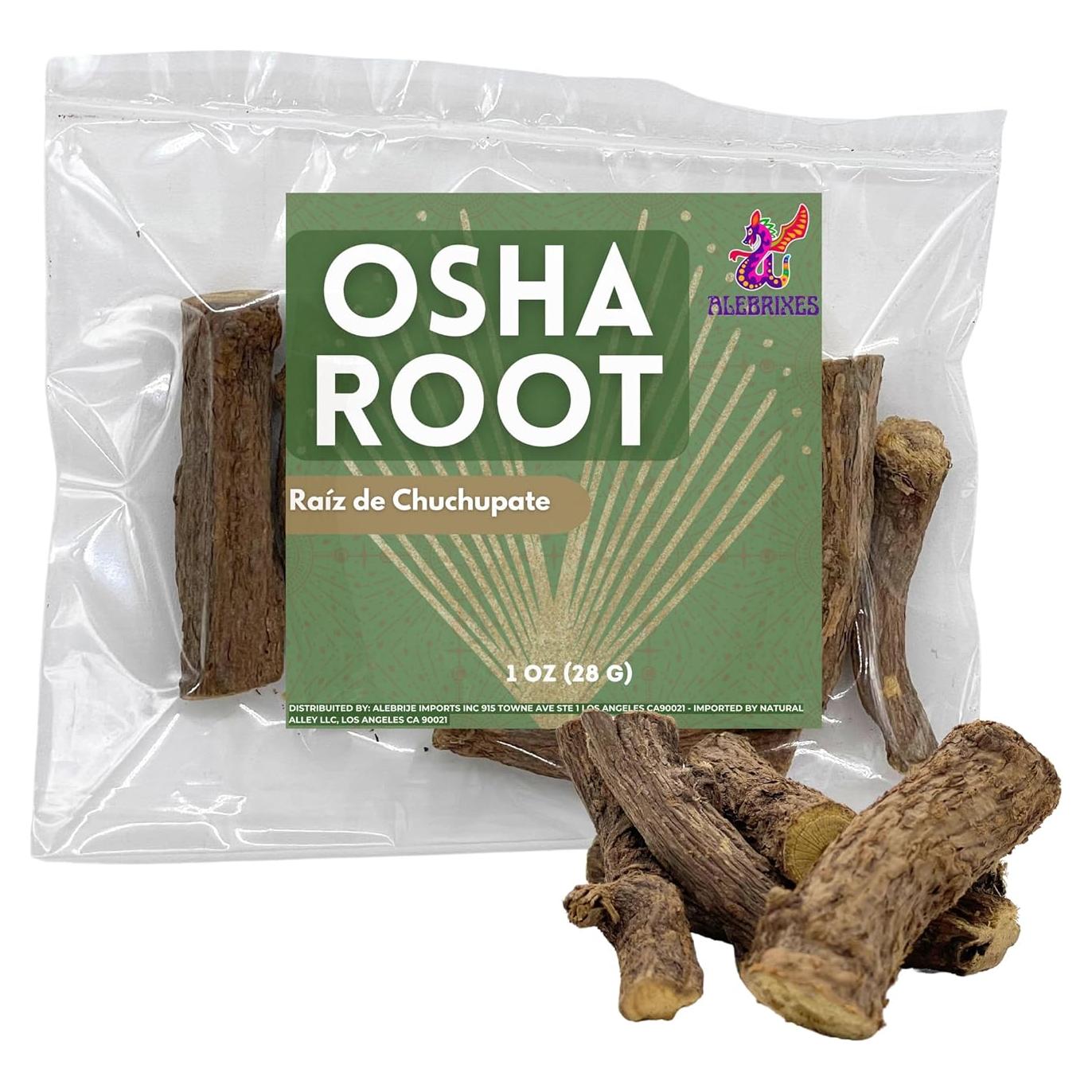 Raíz de Osha 28g Alebrixes 100% Natural Importada de México