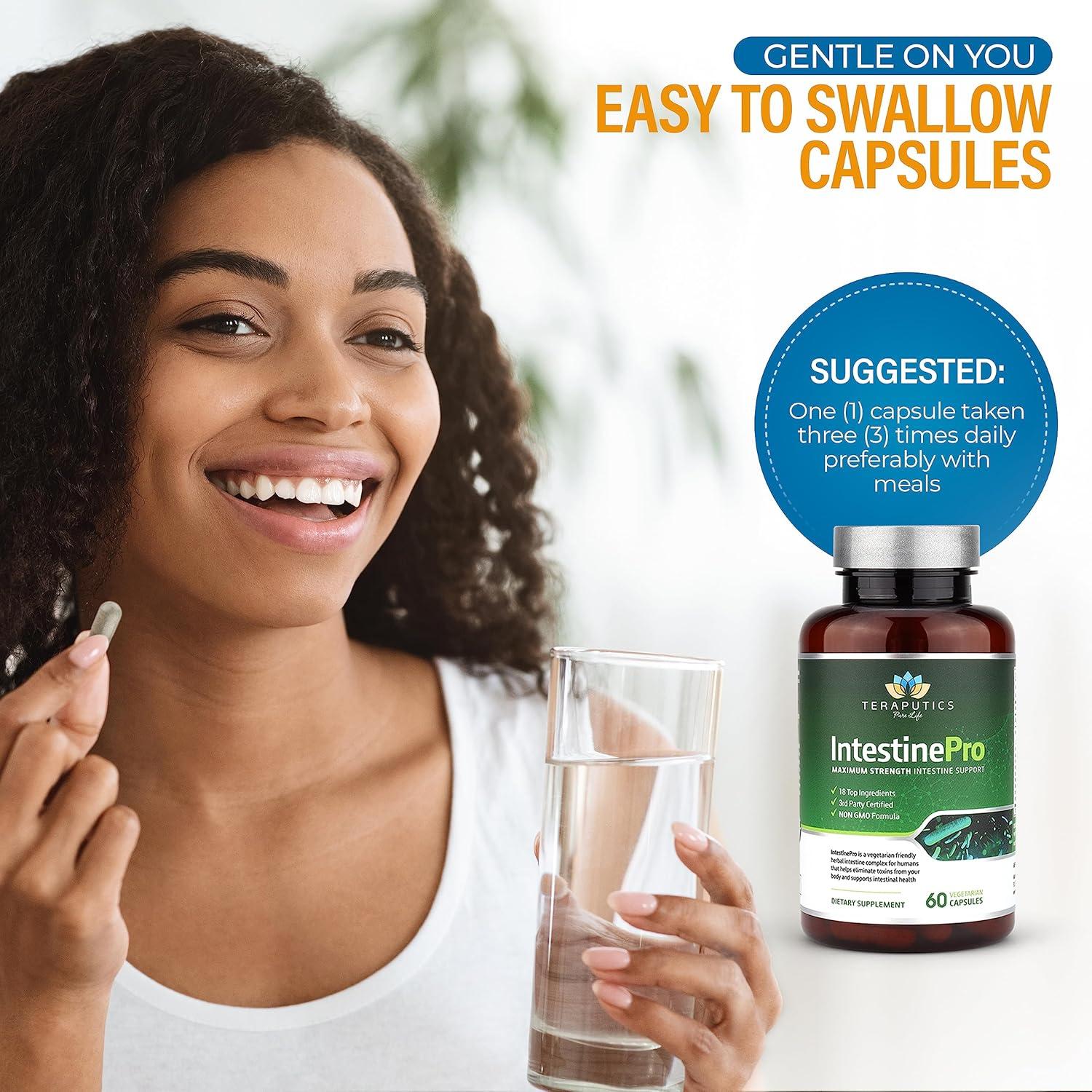 Suplemento Intestinal IntestinePro Vitalabs 60 Cápsulas Naturales