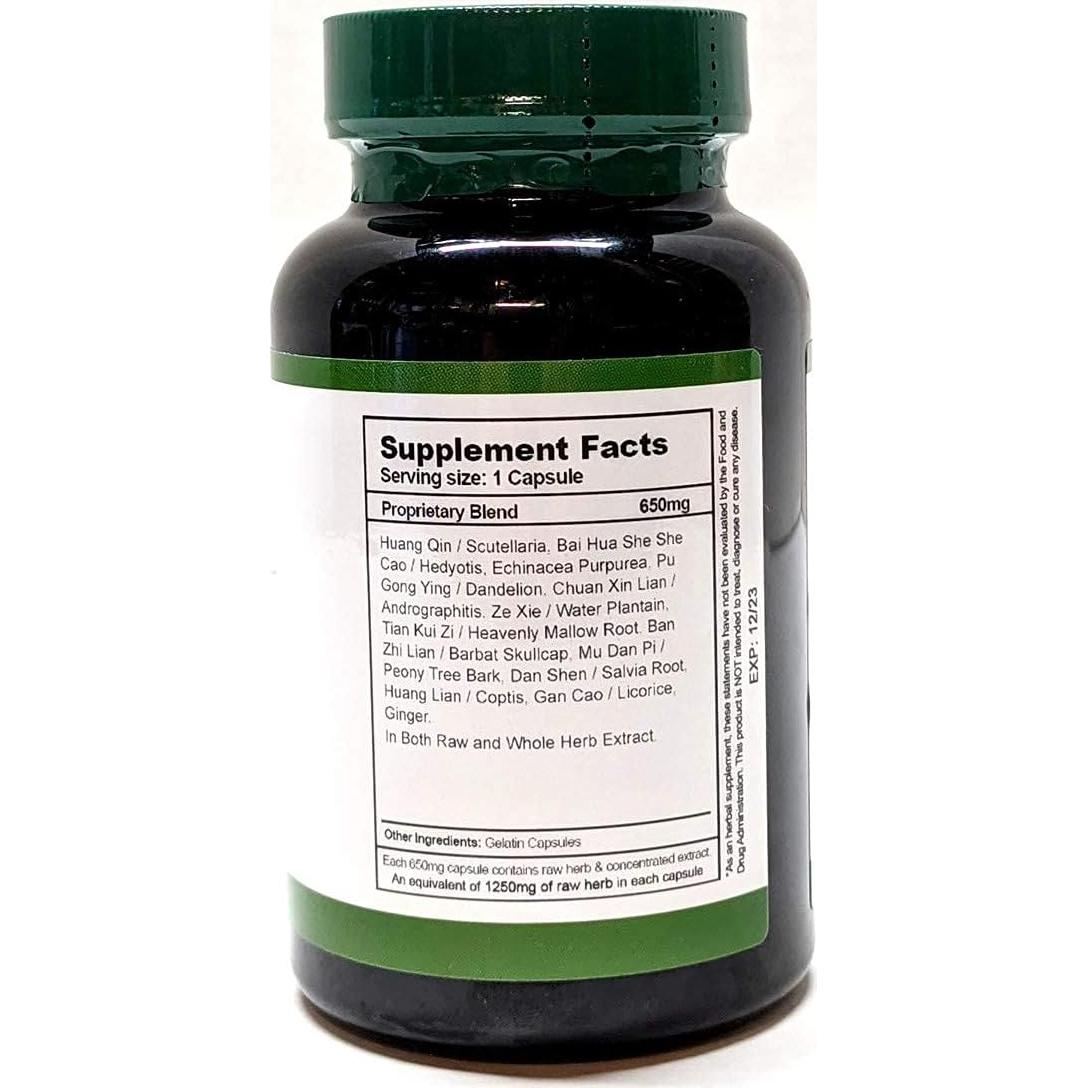 Suplemento Herbal Dimmak Herbs 100 Cápsulas Purificador Sangre
