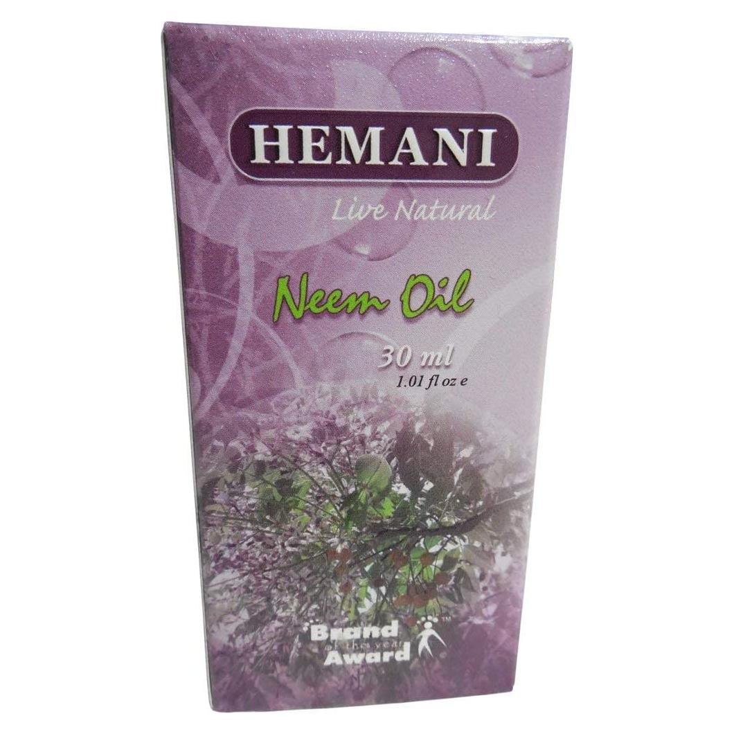 Aceite de Neem Hemani 30ml 100% Puro para Piel y Cabello
