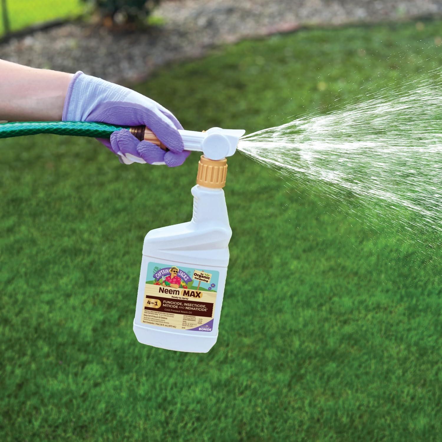 Insecticida y Fungicida Neem Max Captain Jack 0.54 kg Listo para Rociar