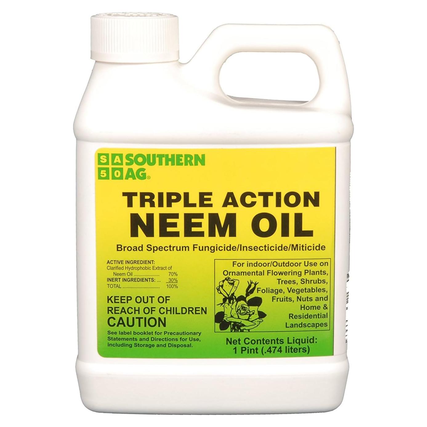 Aceite de Neem Southern Ag 08722 473ml Fungicida Insecticida