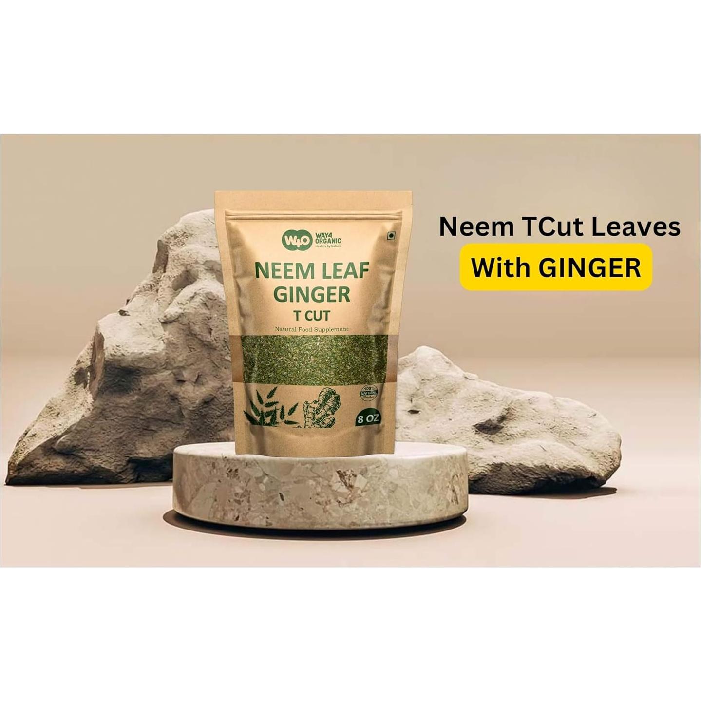 Té de Neem con Jengibre 227 g - Aumenta Inmunidad y Digestión