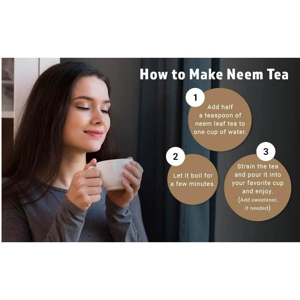Té de Neem con Jengibre 227 g - Aumenta Inmunidad y Digestión