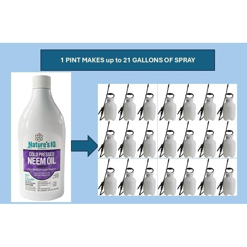 Fórmula Avanzada de Neem Oil Nature's IQ 4 en 1 79.49L