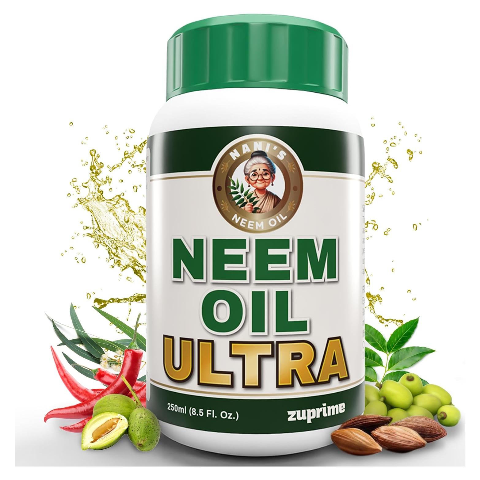Aceite en Spray Ultra Neem Nani 240 ml - Mezcla Orgánica para Plantas