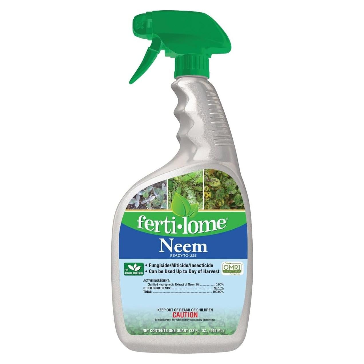 Insecticida Fertilome Aceite de Neem 946 ml - Control Plagas