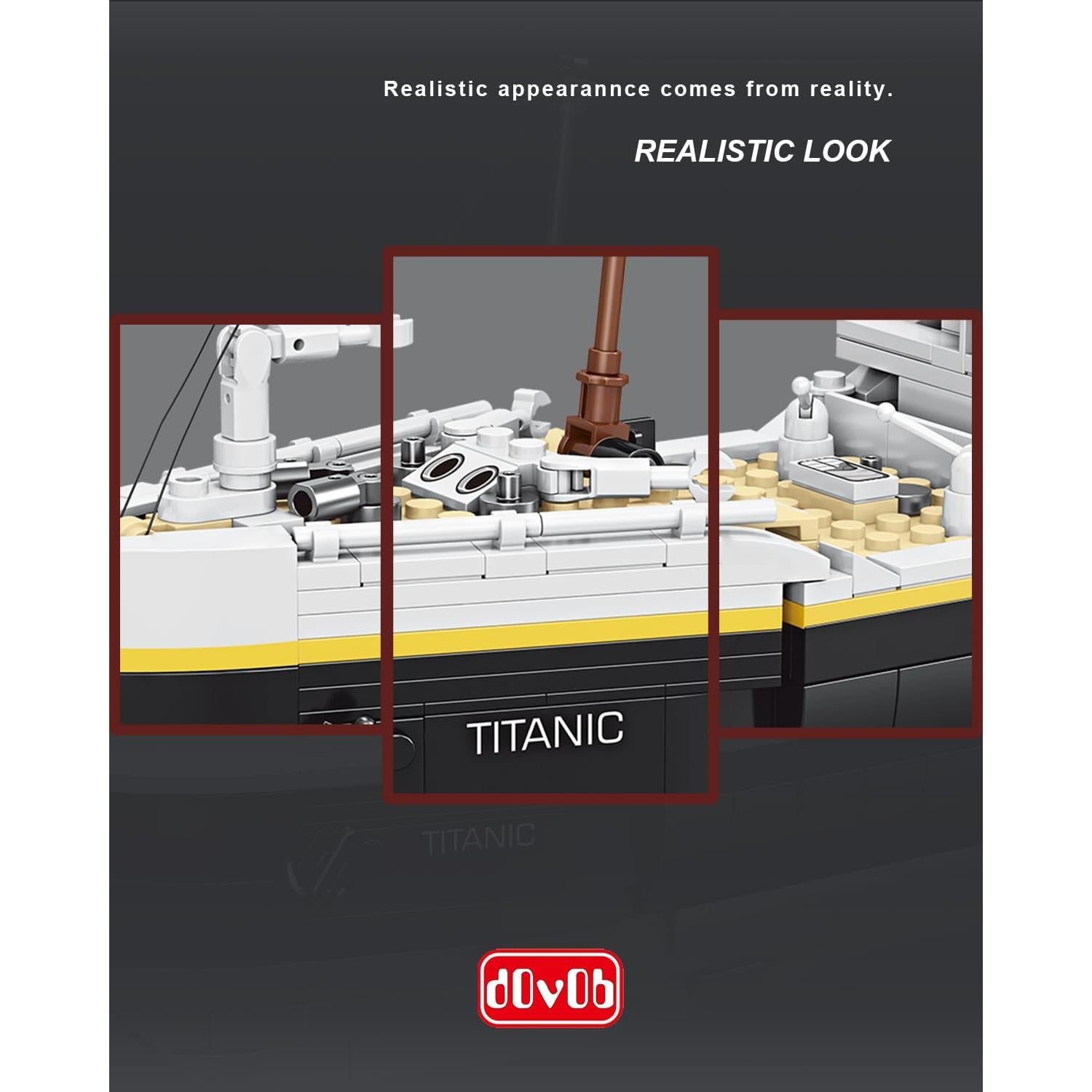 Bloques de Construcción Titanic dOvOb 2022 Piezas 68.58 cm