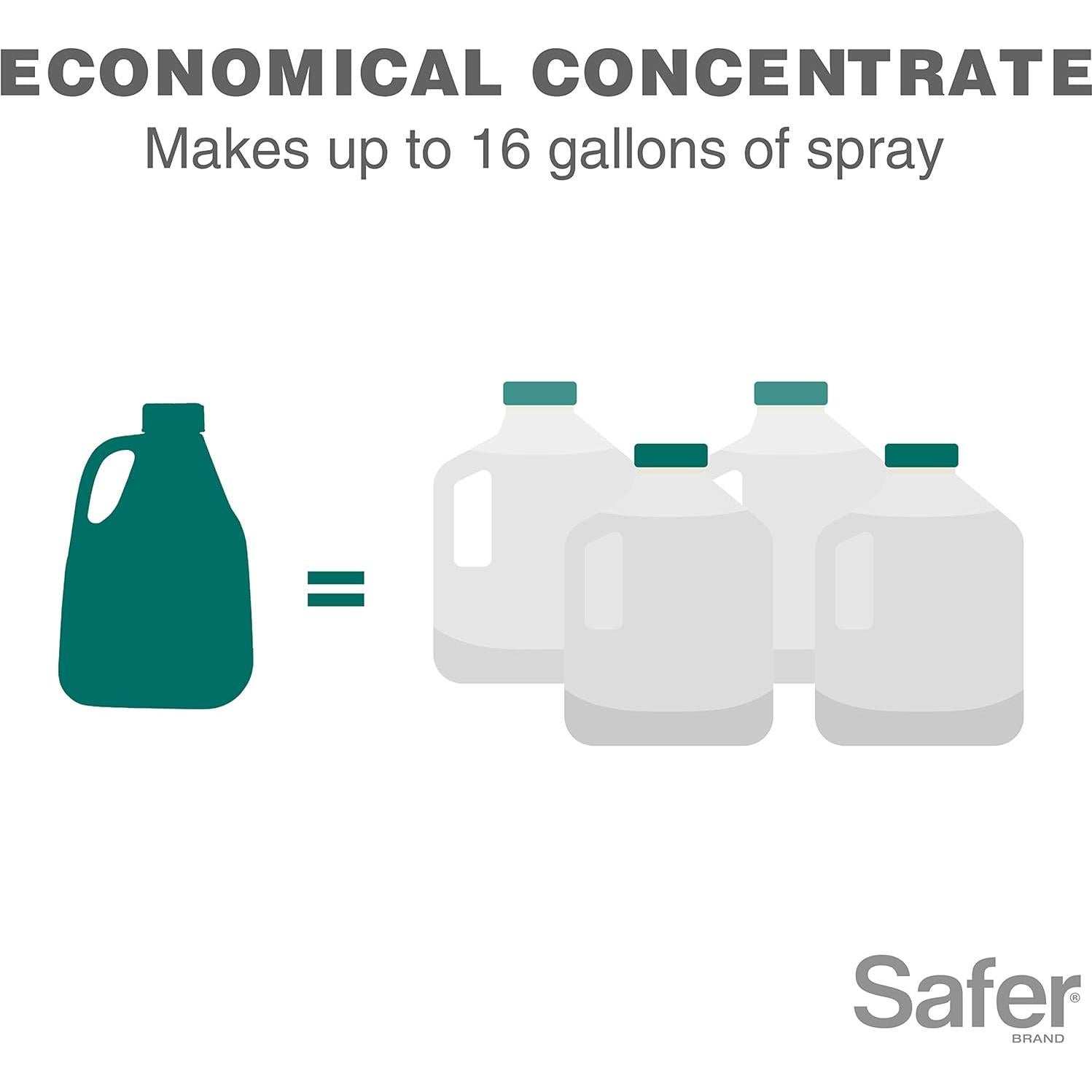 Concentrado de Aceite de Neem Safer Brand 473 ml - Insecticida y Fungicida Orgánico