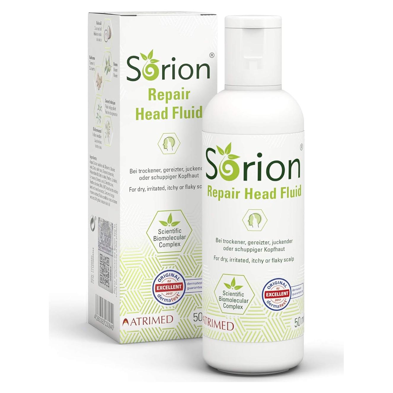 Sorion Head Fluid 50ml - Cuidado cuero cabelludo psoriasis