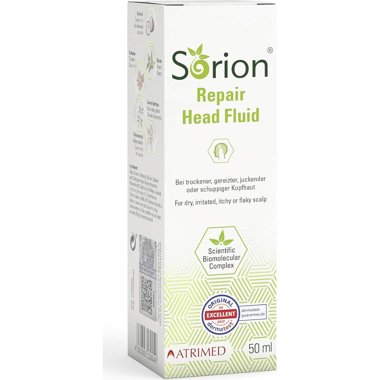 Sorion Head Fluid 50ml - Cuidado cuero cabelludo psoriasis