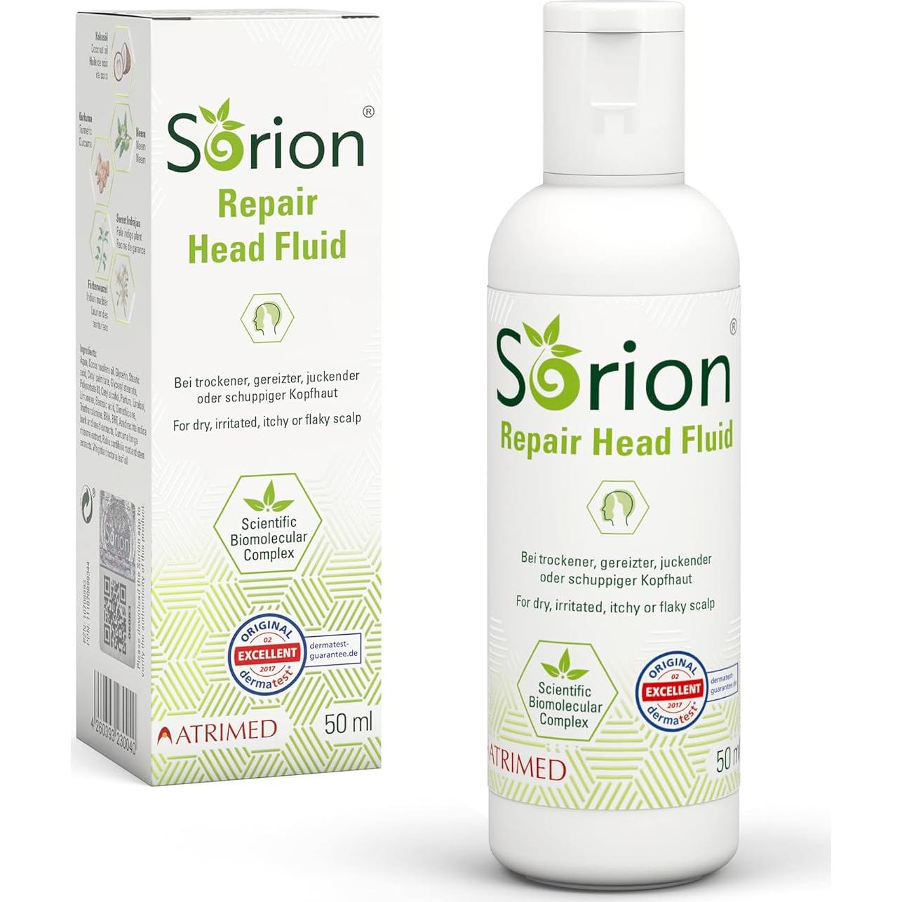 Sorion Head Fluid 50ml - Cuidado cuero cabelludo psoriasis
