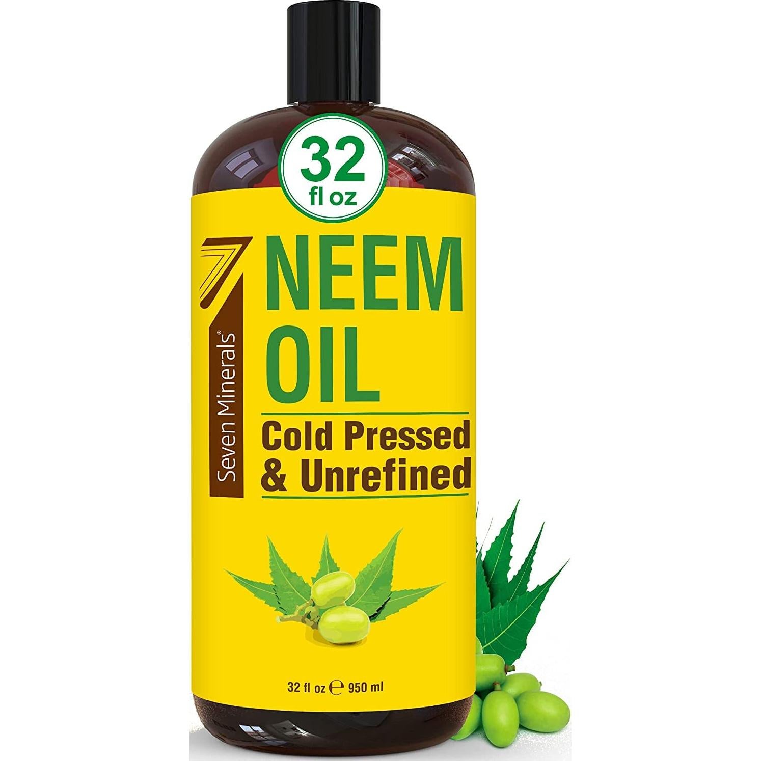 Aceite de Almendra Dulce y Neem Puro 946ml Seven Minerals