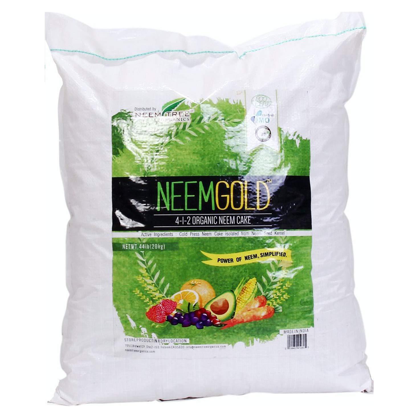 Fertilizante Orgánico de Neem 19.96 kg - NeemTree 4-1-2 Vegano