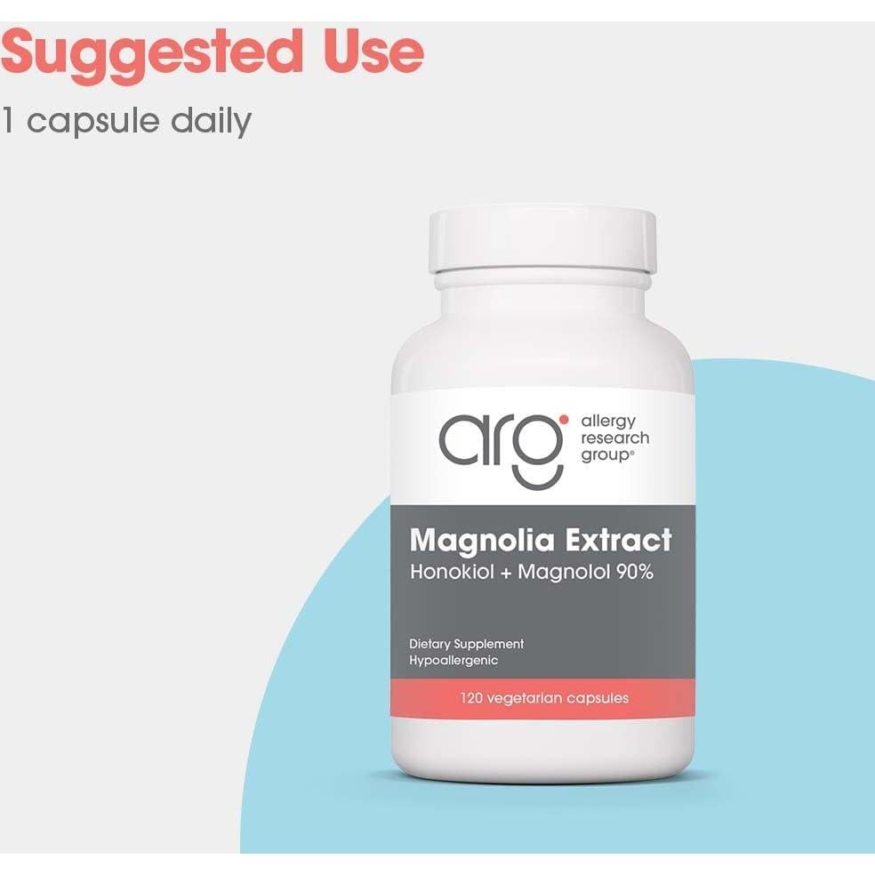 Suplemento Dietético Extracto de Magnolia ARG 120 Cápsulas