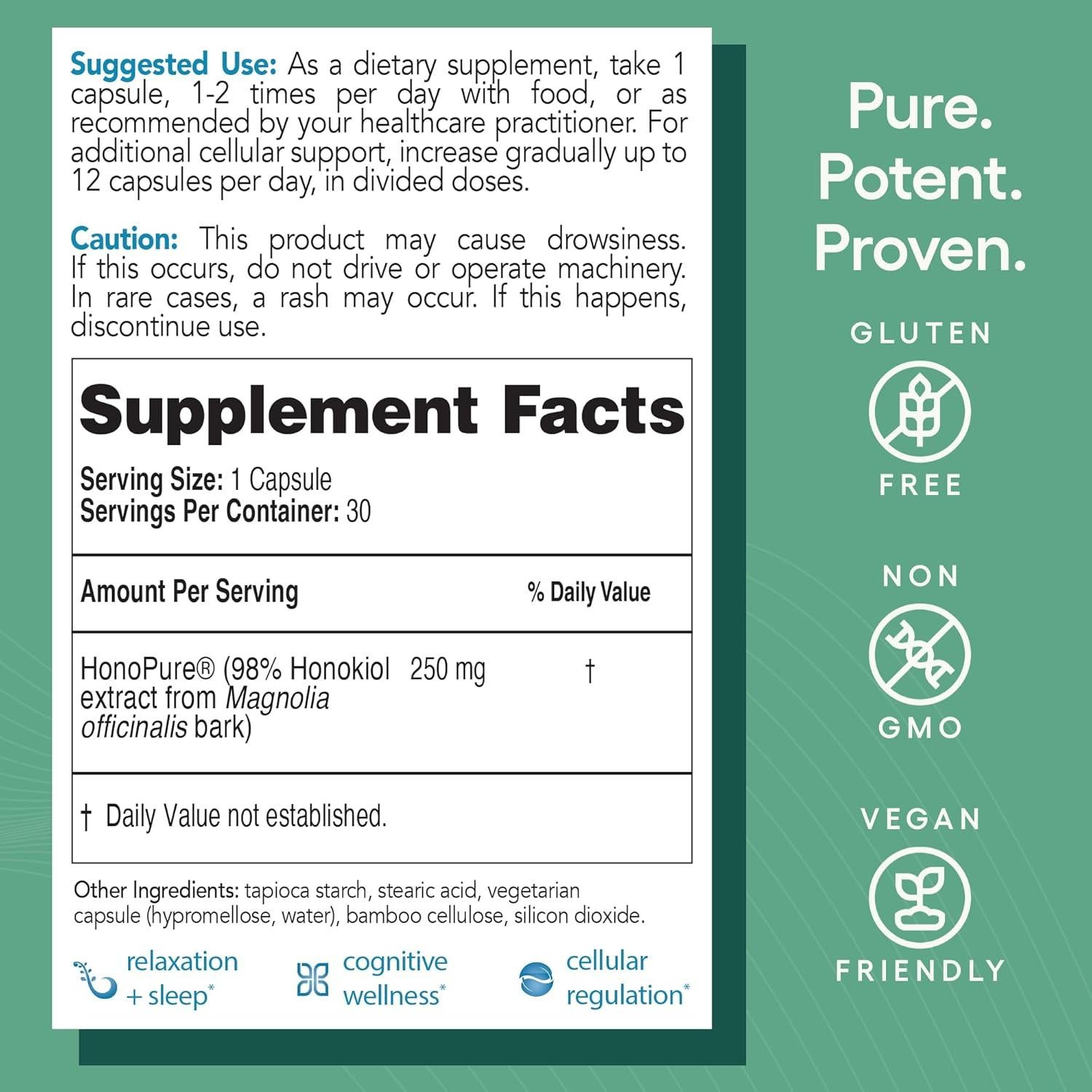 Suplemento Cerebral ecoNugenics HonoPure y PectaSol 454g