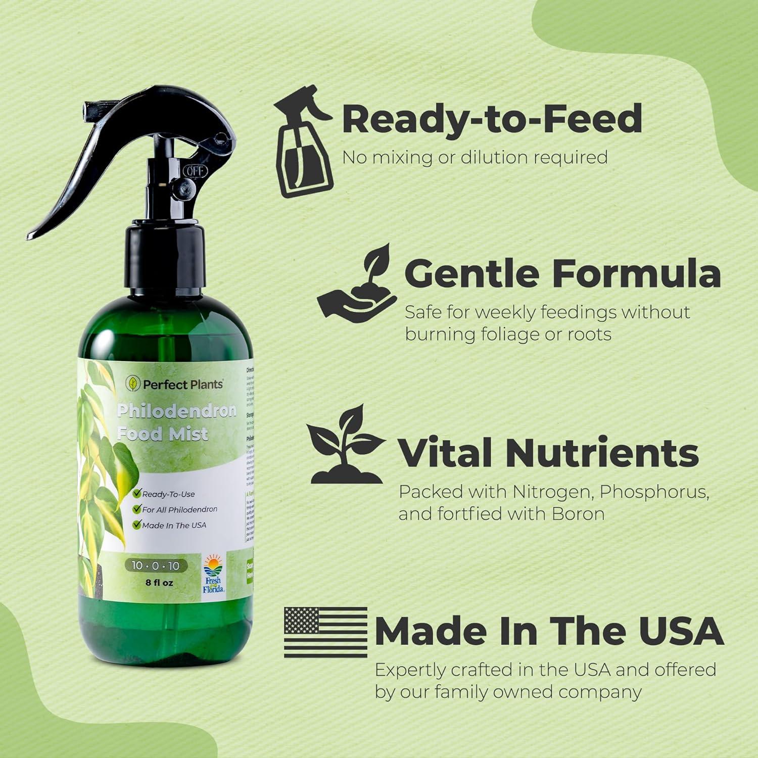 Fertilizante Foliar para Philodendron Perfect Plants 236.6 ml