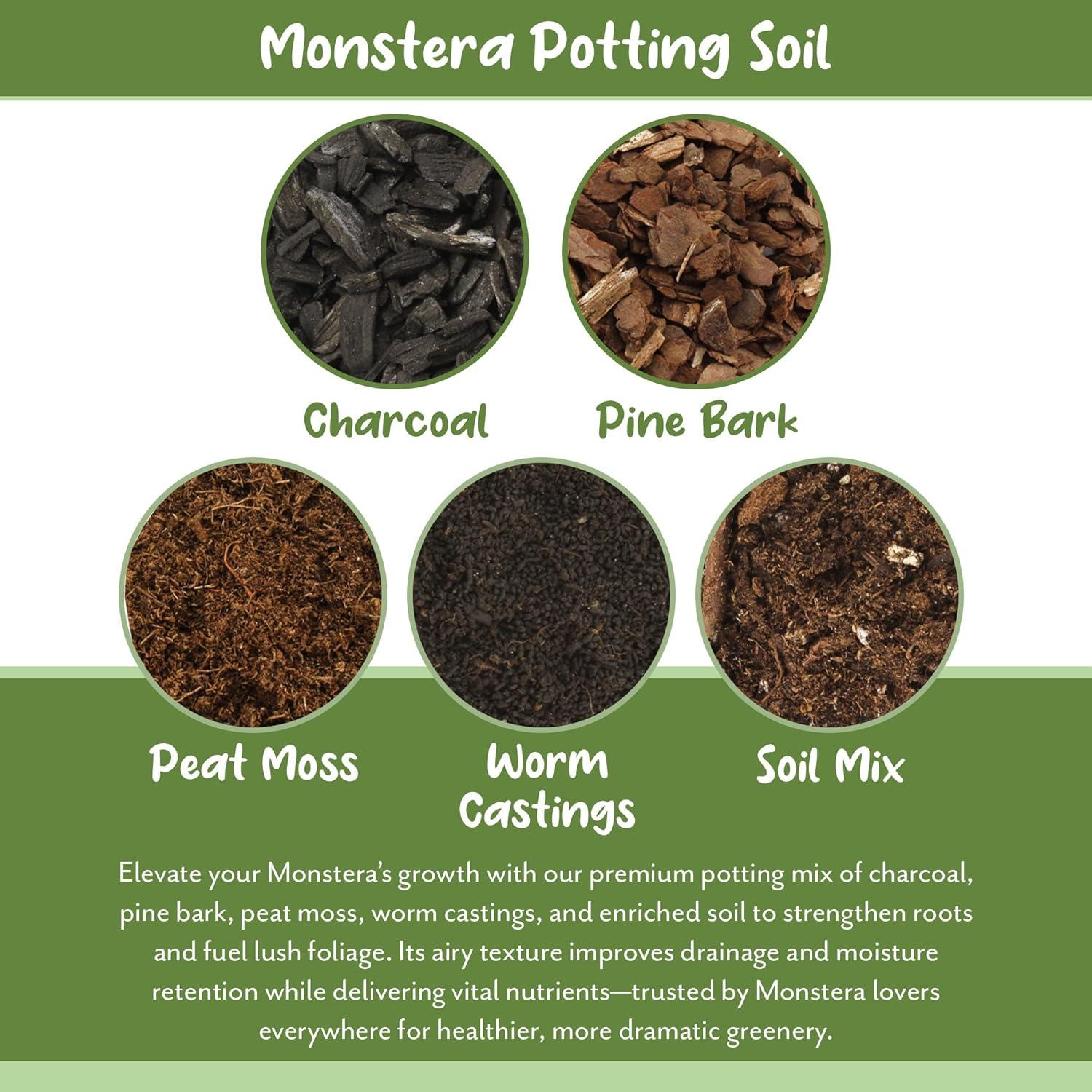 Mezcla de Tierra para Macetas Monstera Soil Sunrise 8L