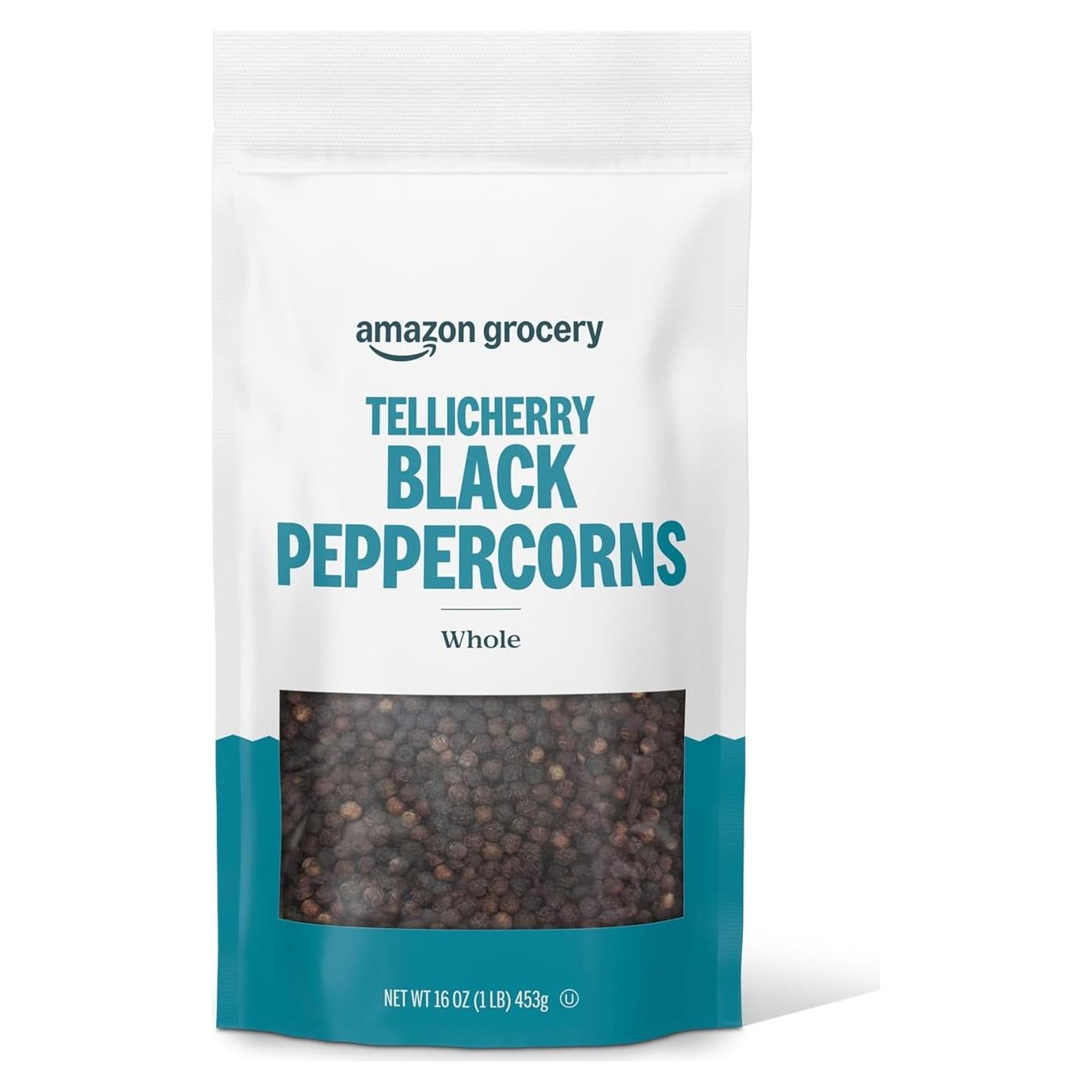 Pimienta Negra Entera Tellicherry Amazon Grocery 453g