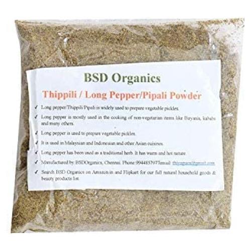 Polvo de Pimienta Larga Thippili BSD Organics 100g