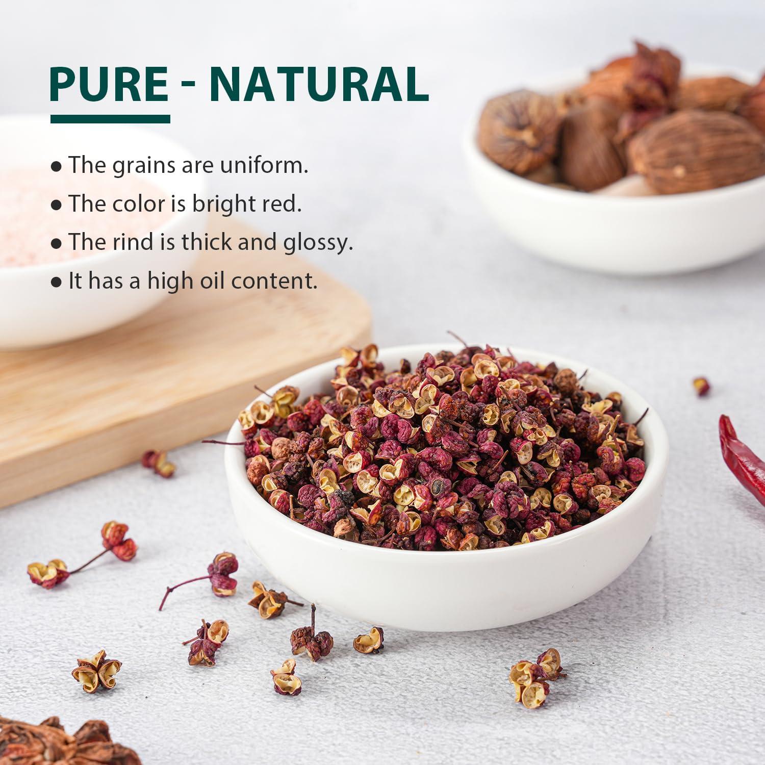 Pimienta de Sichuan Soeos 170g - Sabor Adormecedor y Cítrico