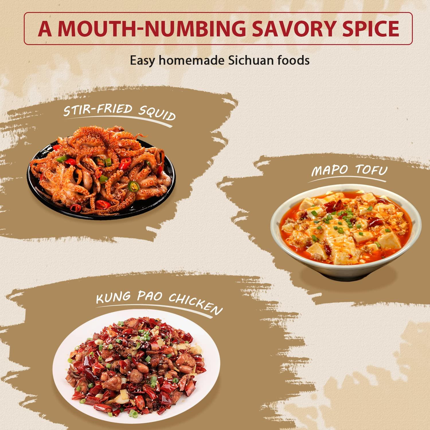 Pimienta de Szechuan 52USA 227g - Esencial para Cocina Asiática