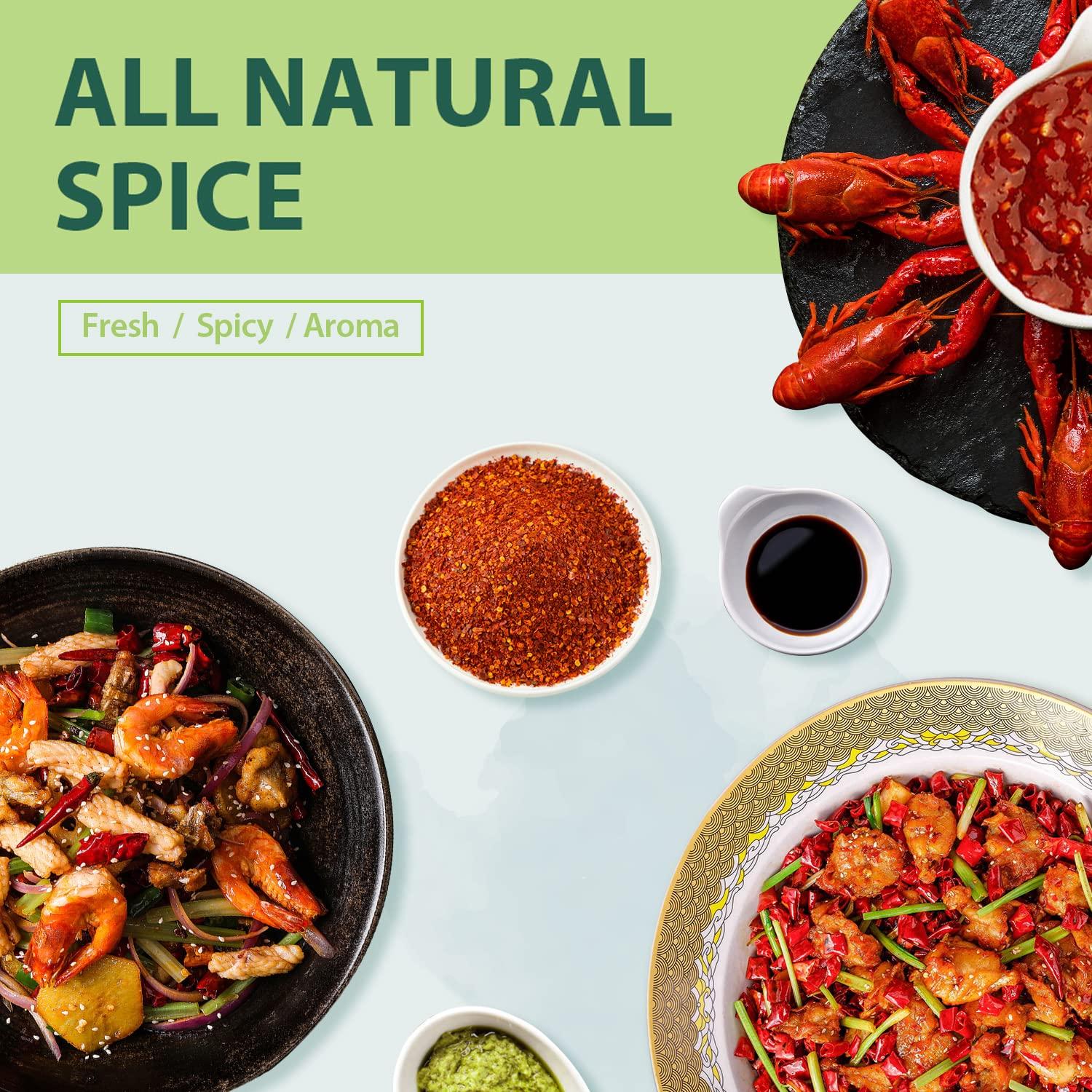 Chile Seco Szechuan Soeos 113.4g - Picante Medio Natural