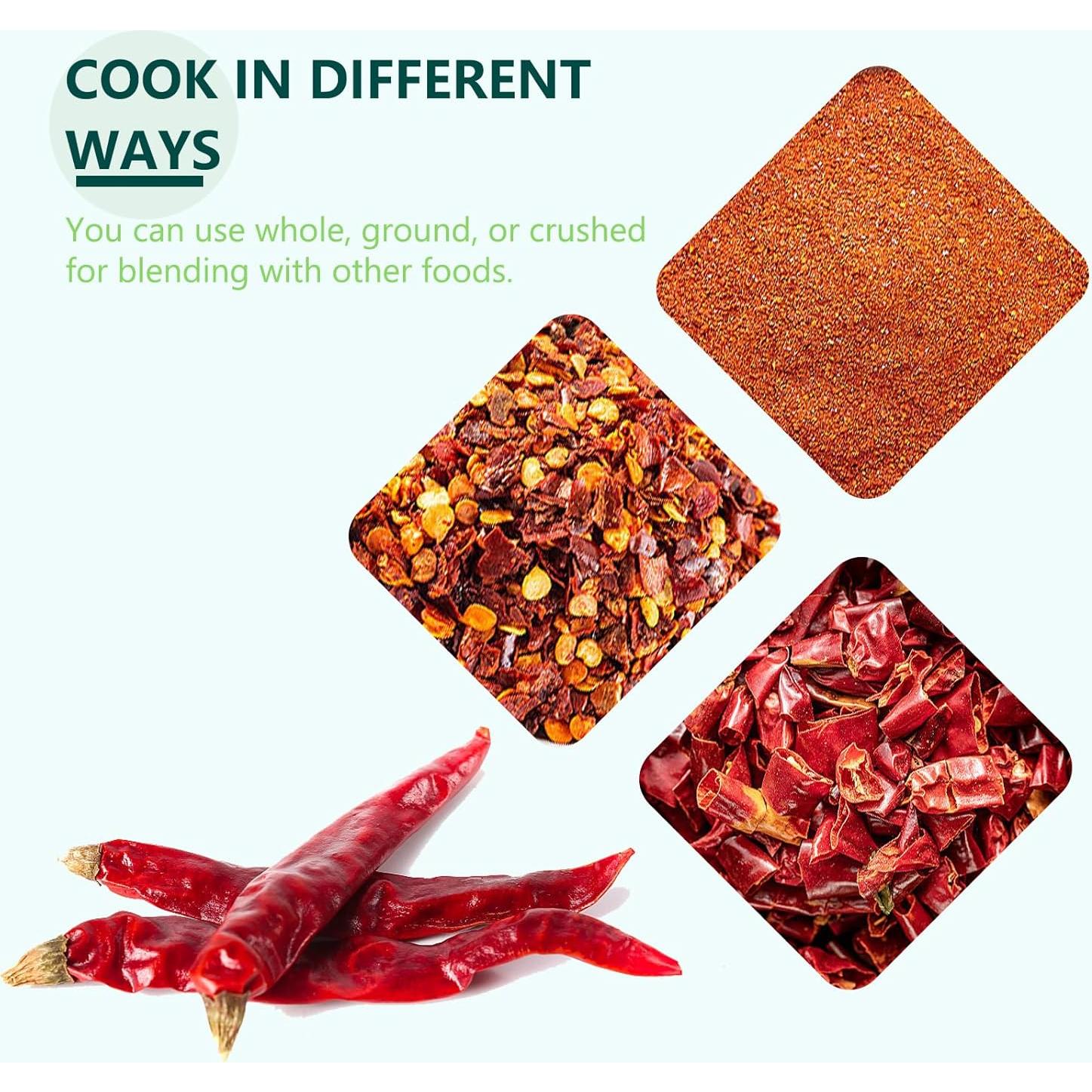 Chiles Secos Szechuan Amilutuo 120g - Pimiento Rojo Natural