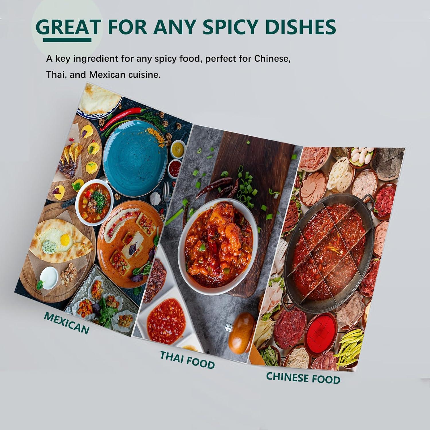 Chiles Secos Szechuan Amilutuo 120g - Pimiento Rojo Natural