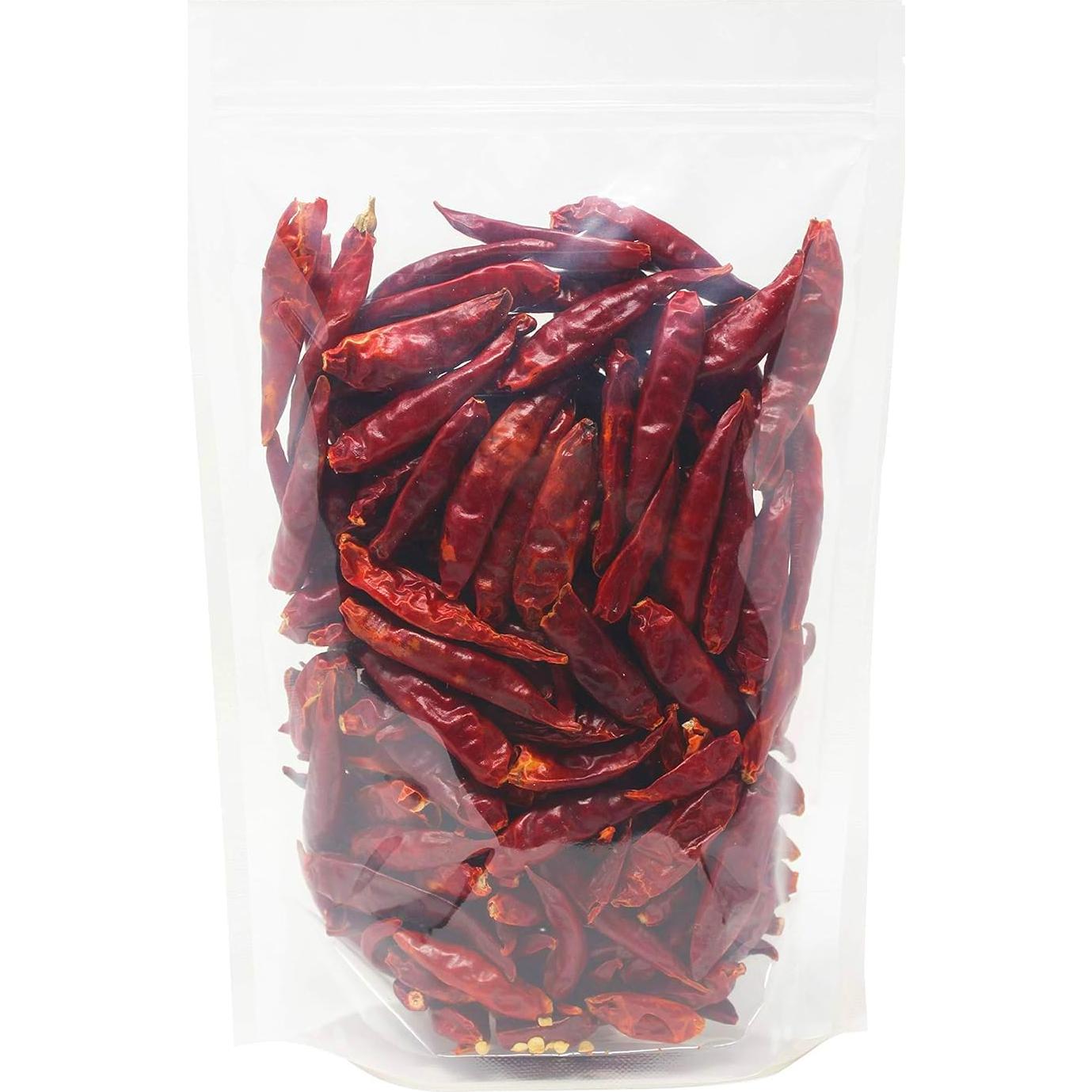 Pimientos Rojos Secos Chinos Szechuan Natruen 113 g Suave