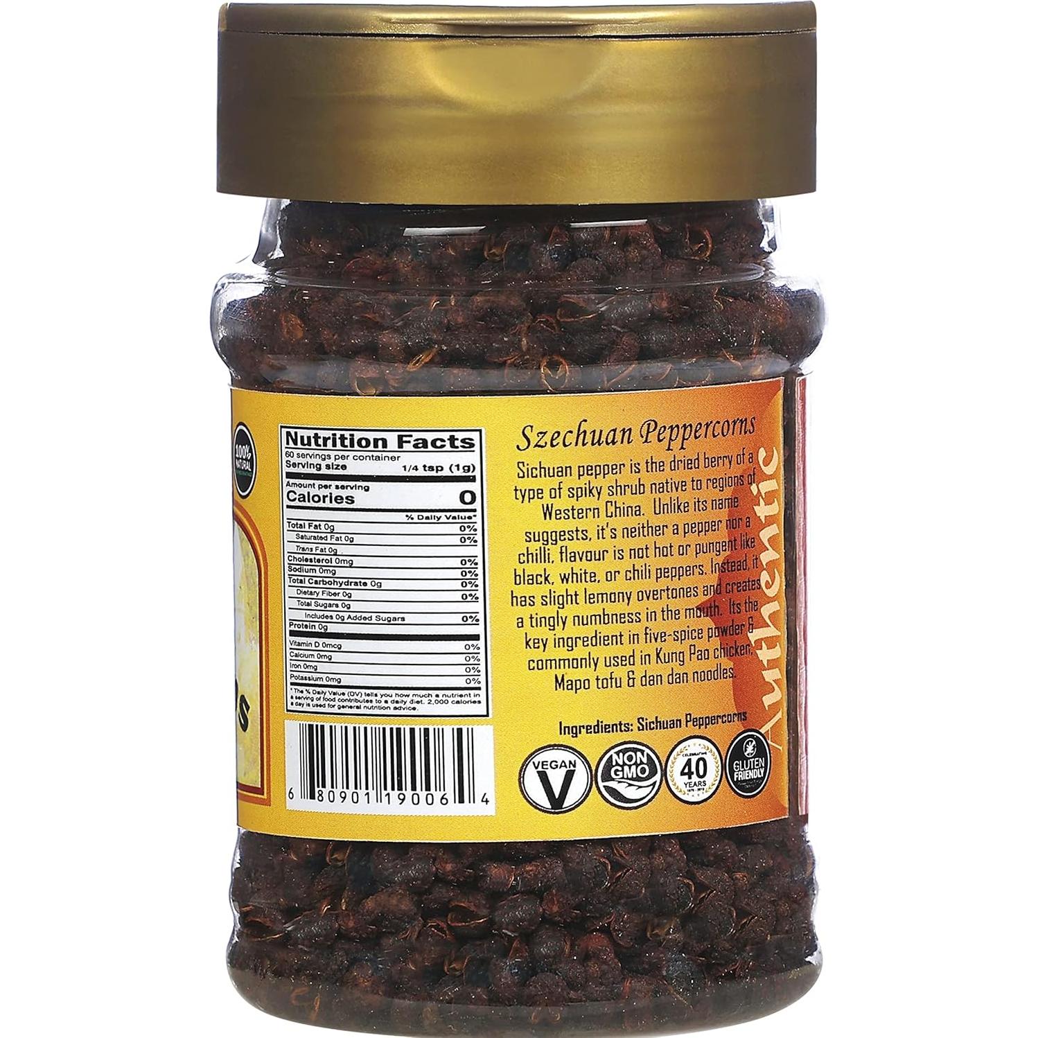 Pimienta de Szechuan Rani 60g - 100% Natural, Sin OGM