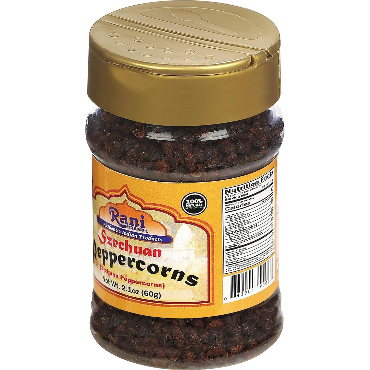 Pimienta de Szechuan Rani 60g - 100% Natural, Sin OGM