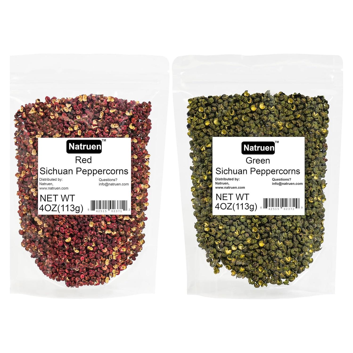 Pimienta Szechuan Roja y Verde Natruen 226.8 g - Sabor Auténtico