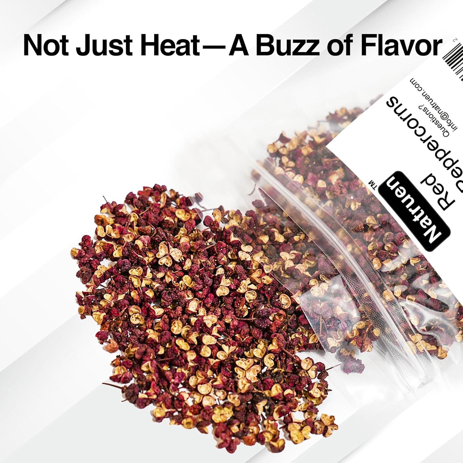 Pimienta Szechuan Roja y Verde Natruen 226.8 g - Sabor Auténtico