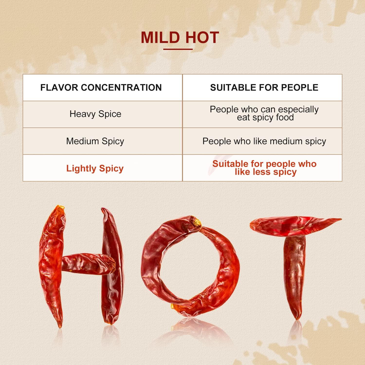 Pimientos Chiles Secos 52USA 113.4 g - Suave Caliente